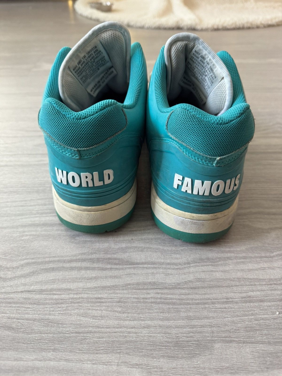 Nike × Supreme Nike SB x Supreme Air Force 2 Low Blue (Size 13) Size US 13 / EU 46 - 4 Thumbnail