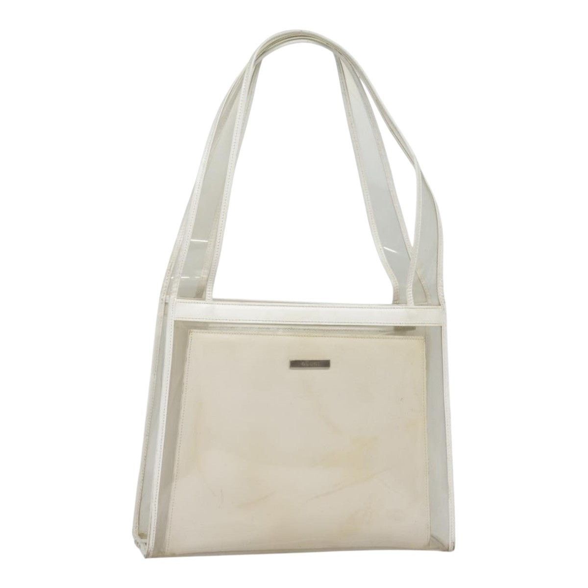 GUCCI Tote Bag Vinyl Clear 001 2058 1773