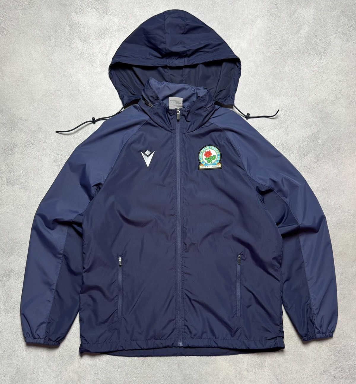 Macron Blackburn Rovers 2022/23 Football Soccer Track Jacket Macron Size US M / EU 48-50 / 2 - 1 Thumbnail