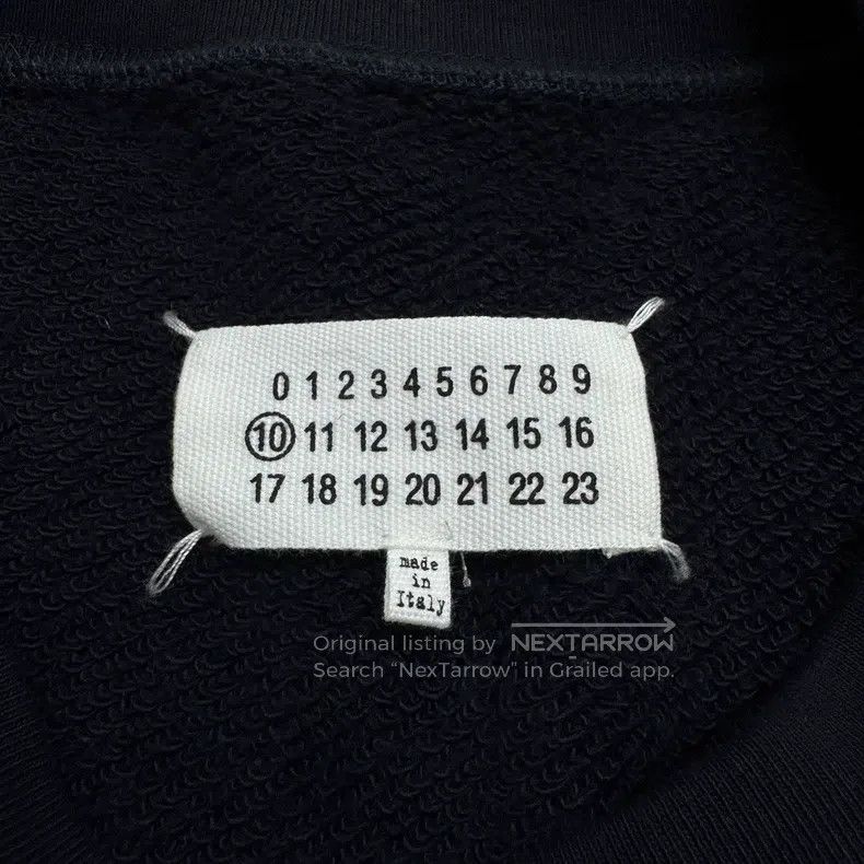Maison Margiela Maison Margiela Embroidered letter sweatshirt Size US M / EU 48-50 / 2 - 2 Thumbnail