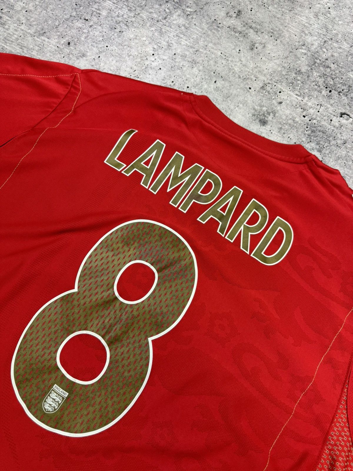 Umbro × Vintage Vintage Umbro 8 LAMPARD ENGLAND Official Soccer Jersey Shirt Size US XXL / EU 58 / 5 - 22 Thumbnail