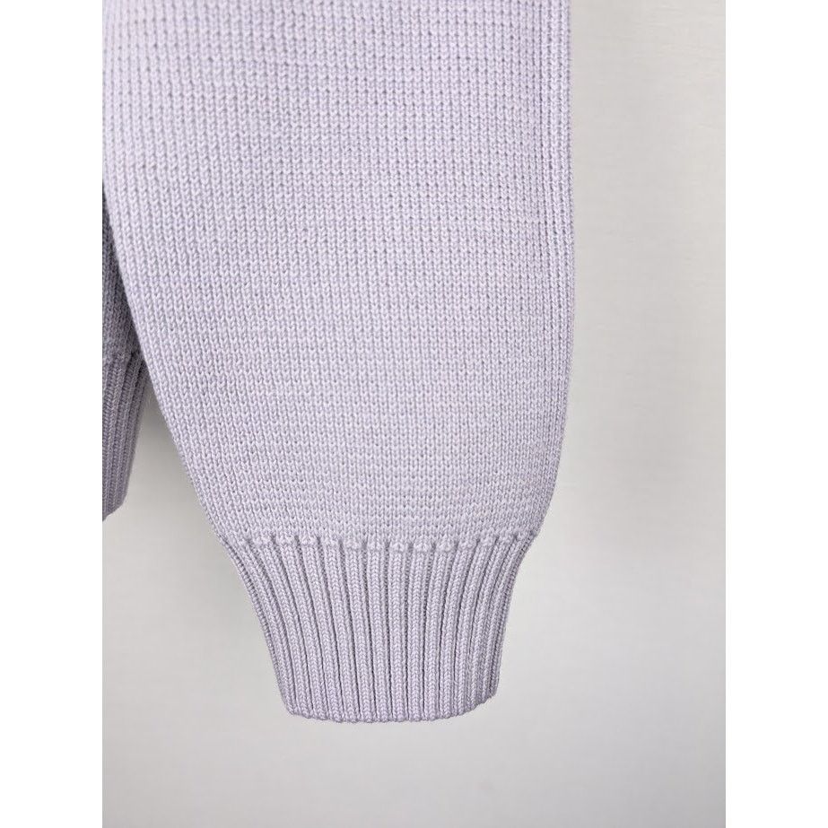 Bottega Veneta o1rshd1 MW Dry Wool Rib CN Sweater in Lilac Size US L / EU 52-54 / 3 - 7 Thumbnail
