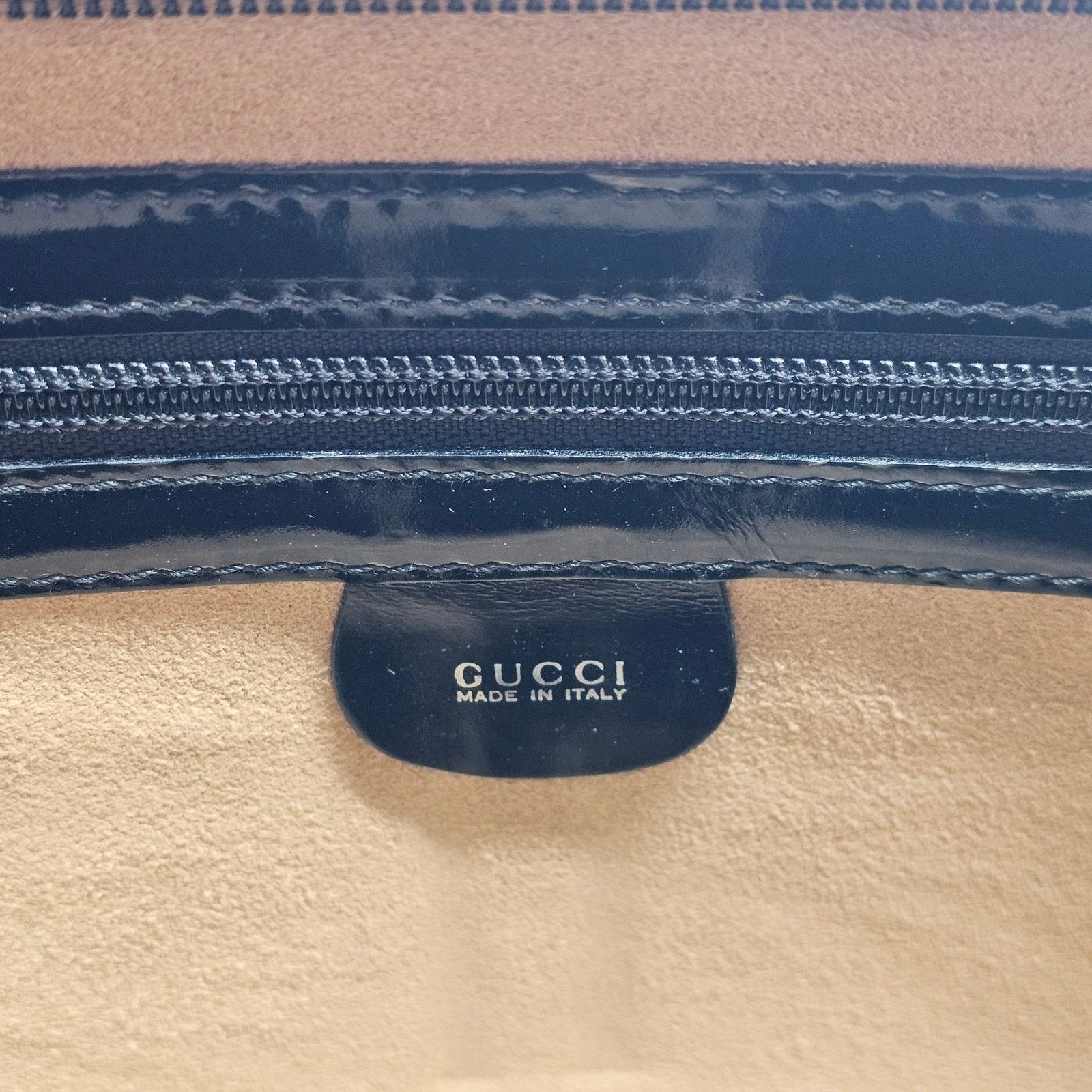 Gucci Vintage Bamboo Top-Handle Briefcase Attache Black Leather Size ONE SIZE - 7 Thumbnail