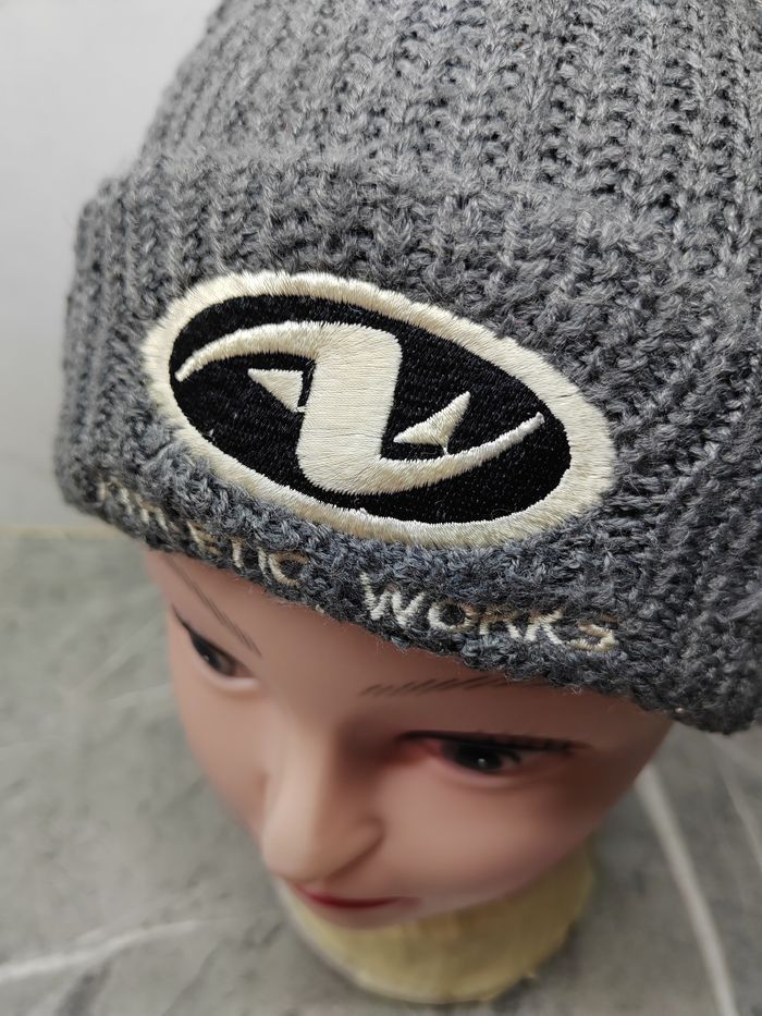 Japanese Brand × Vintage Vintage Athletic Works Beanie Snowcap Size ONE SIZE - 3 Thumbnail