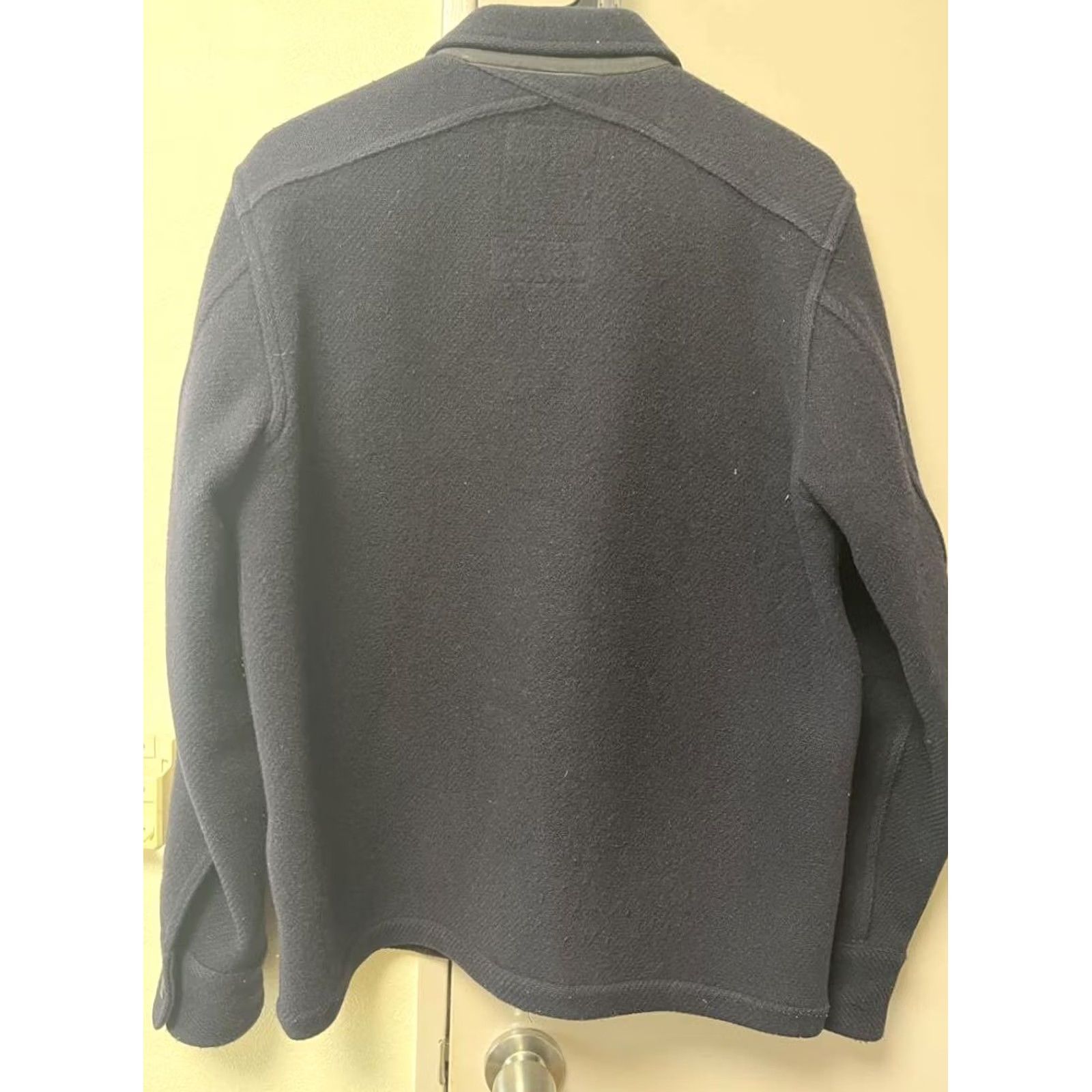 Schott Schott BEAMS Collaboration Navy Melton Wool CPO Jacket Size M Men's Jacket Navy Melton Wool CPO Blazer Size 40R - 2 Thumbnail