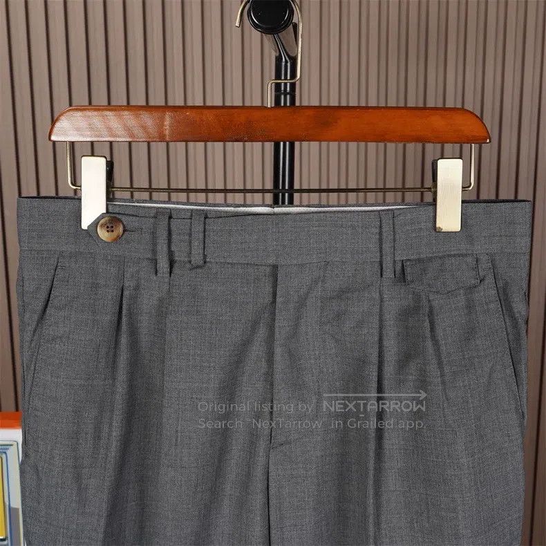 Brunello Cucinelli Brunello Cucinelli Men's Wool Dress Pants Size US 32 / EU 48 - 3 Thumbnail