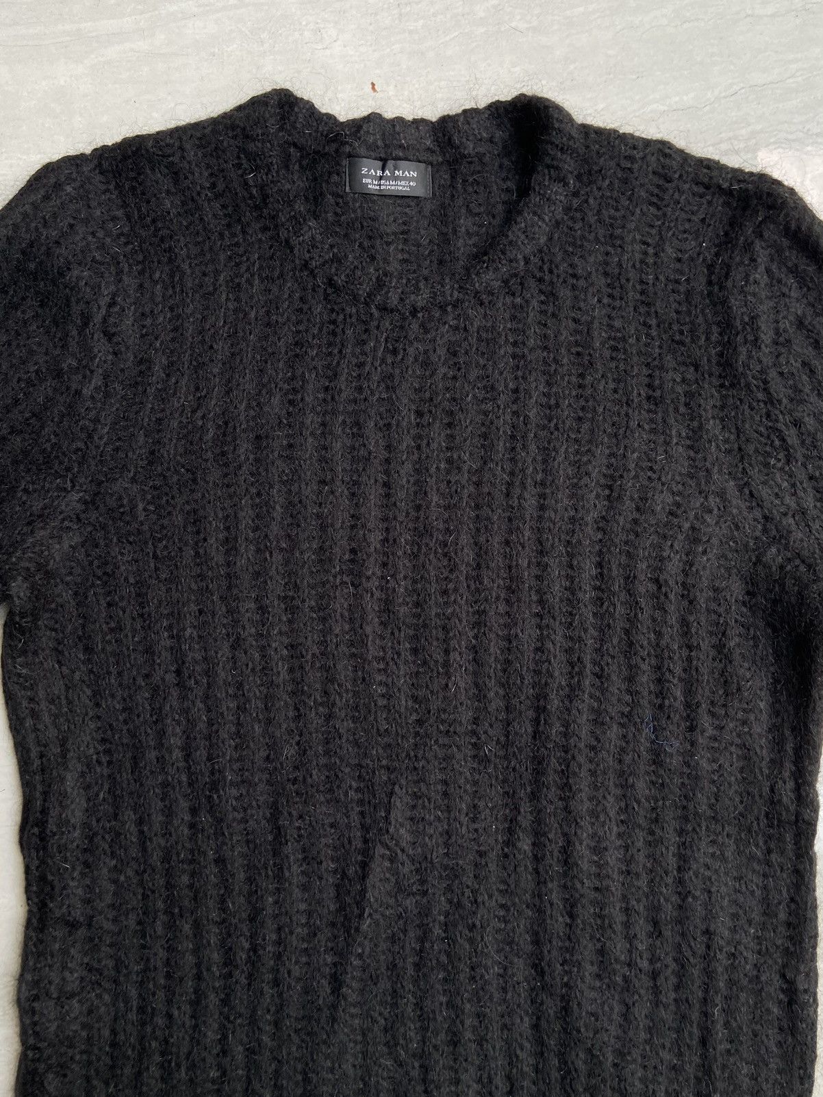 Zara ZARA MAN Black Knit Sweater Size US S / EU 44-46 / 1 - 8 Thumbnail