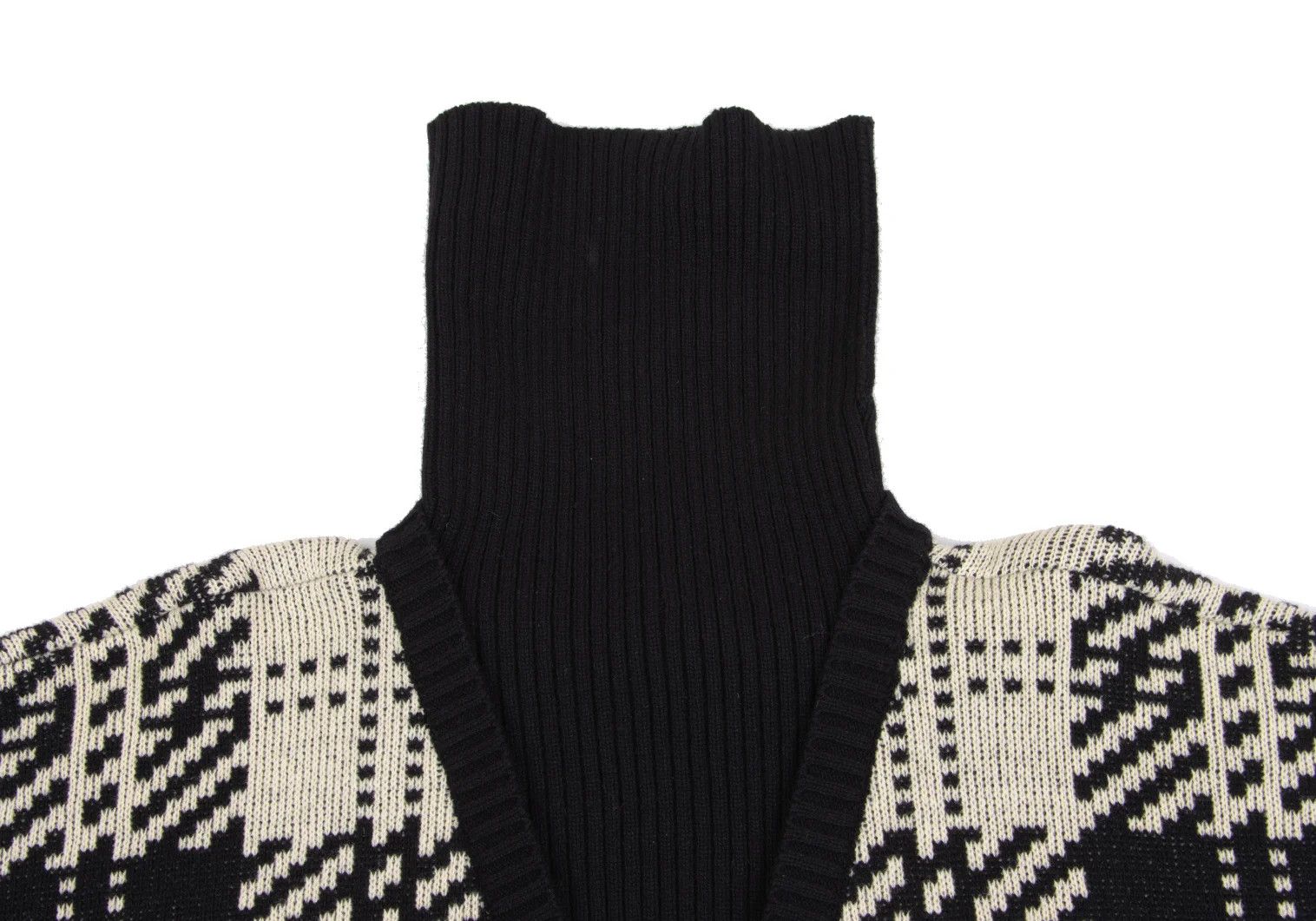 Yohji Yamamoto Yohji Yamamoto Layered Design Turtleneck Sweater Size US XL / EU 56 / 4 - 7 Thumbnail