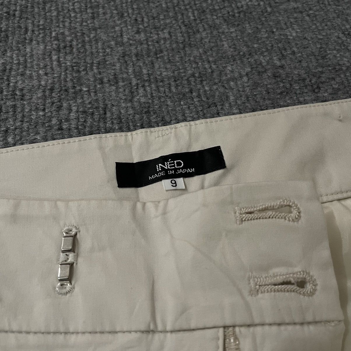 Yohji Yamamoto Yohji Yamamoto Ined Womens Trouser Workwear Casual Pants Size 30" / US 8 / IT 44 - 4 Thumbnail