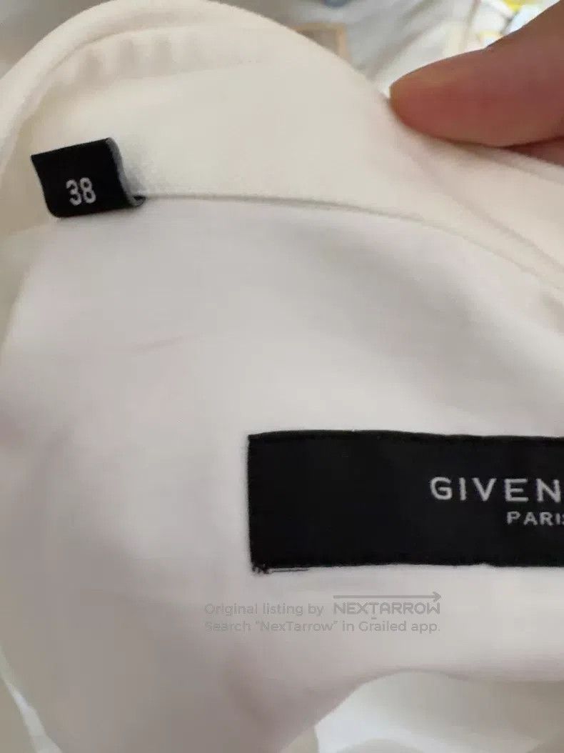 Givenchy Givenchy White Long Sleeve Shirt Size XS / US 0-2 / IT 36-38 - 7 Thumbnail