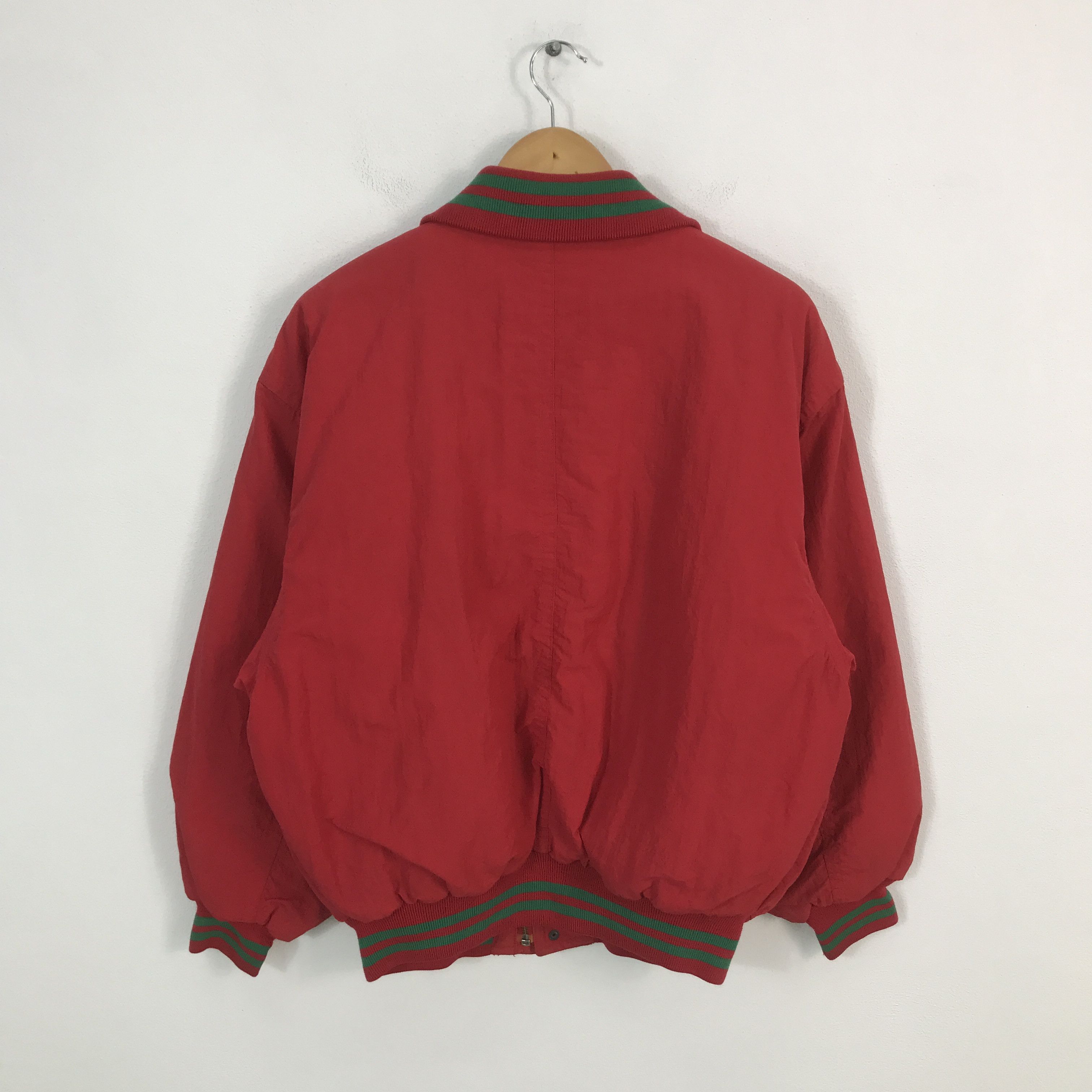 Japanese Brand Vintage Japan emergency pocket Bomber style jacket Size US L / EU 52-54 / 3 - 2 Thumbnail