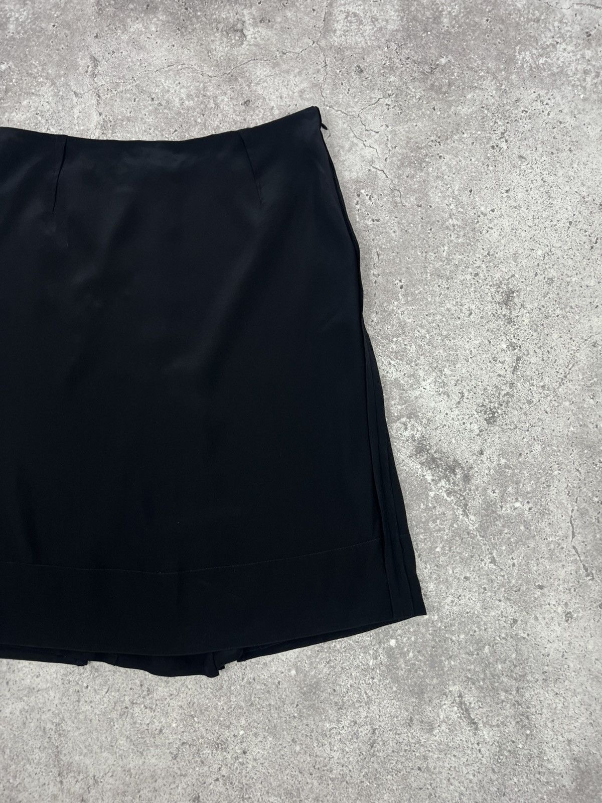 Jil Sander Jil Sander Silk Mini Skirt Size 27" / US 4 / IT 40 - 3 Thumbnail