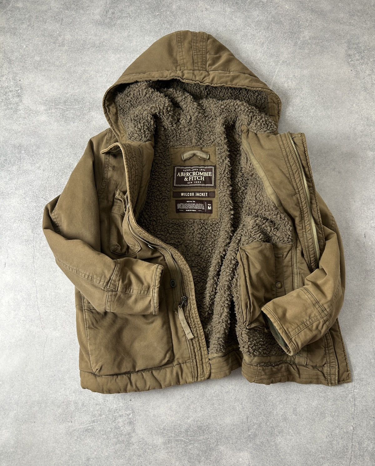 Abercrombie & Fitch Vintage Abercrombie&Fitch Wilcox Jacket military-style y2k Size US M / EU 48-50 / 2 - 2 Thumbnail