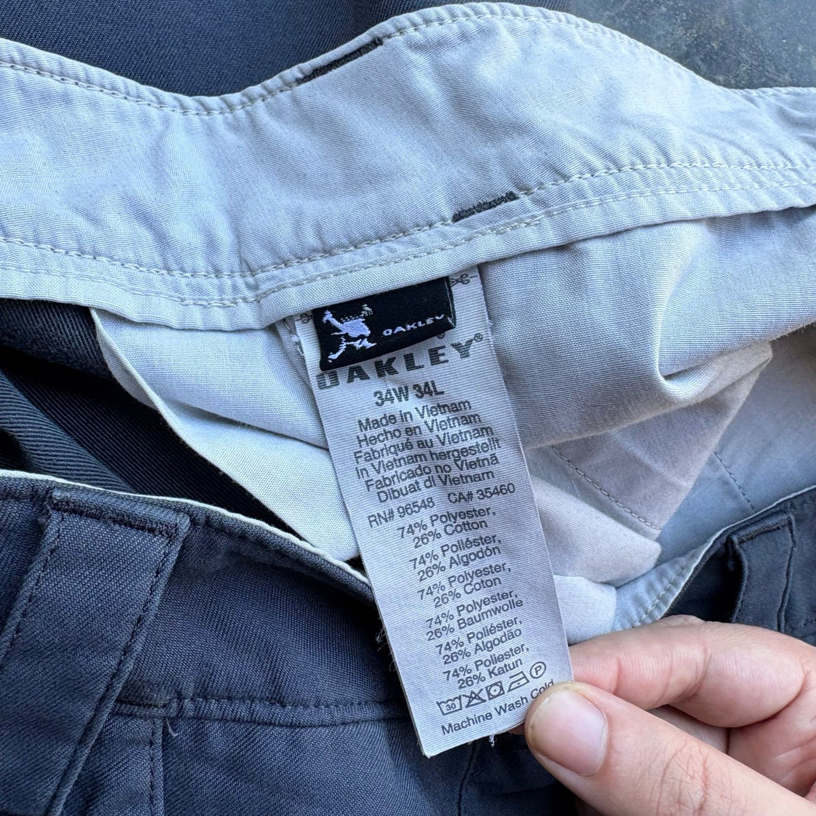 Oakley Unique Vintage Oakley Software pants Size US 34 / EU 50 - 4 Thumbnail