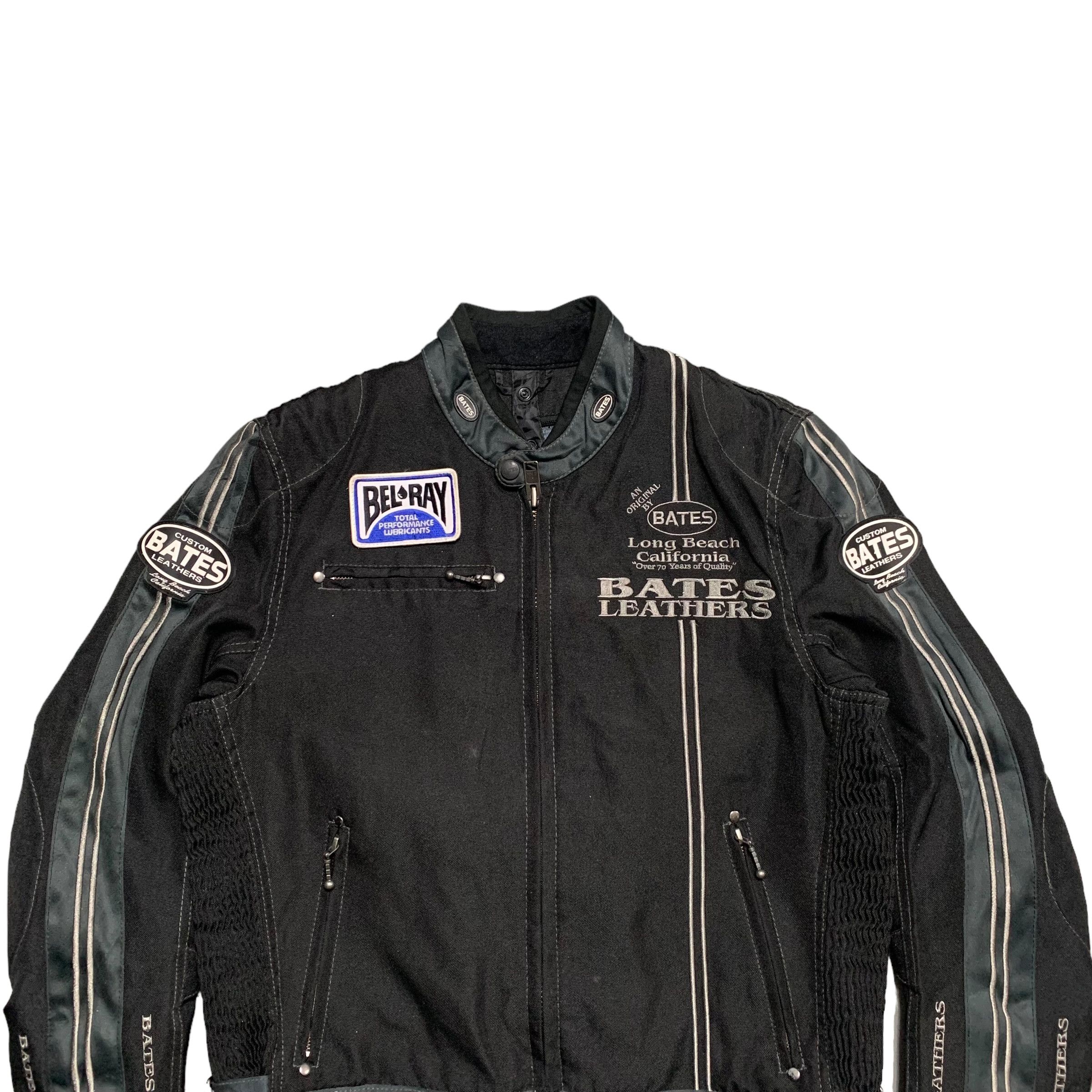 Japanese Brand Custom Bates Leathers Bel-Ray Motorcycle Riding Jacket Size US L / EU 52-54 / 3 - 3 Thumbnail