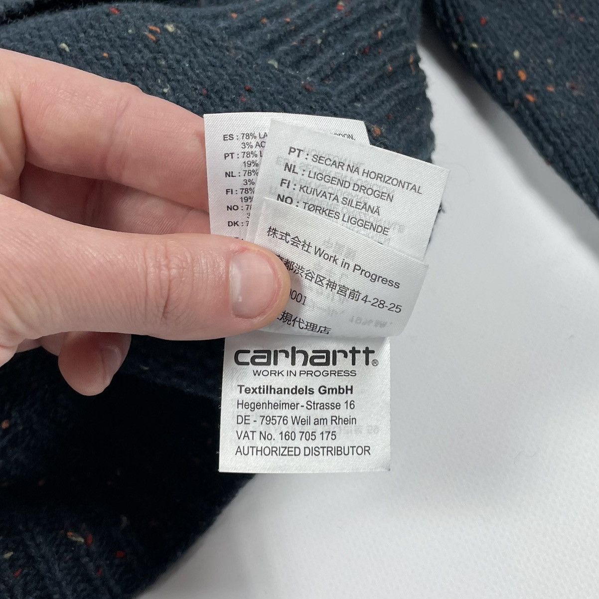 Carhartt Carhartt Anglistic Sweater Knitted Wool Sweater Size US XS / EU 42 / 0 - 11 Thumbnail