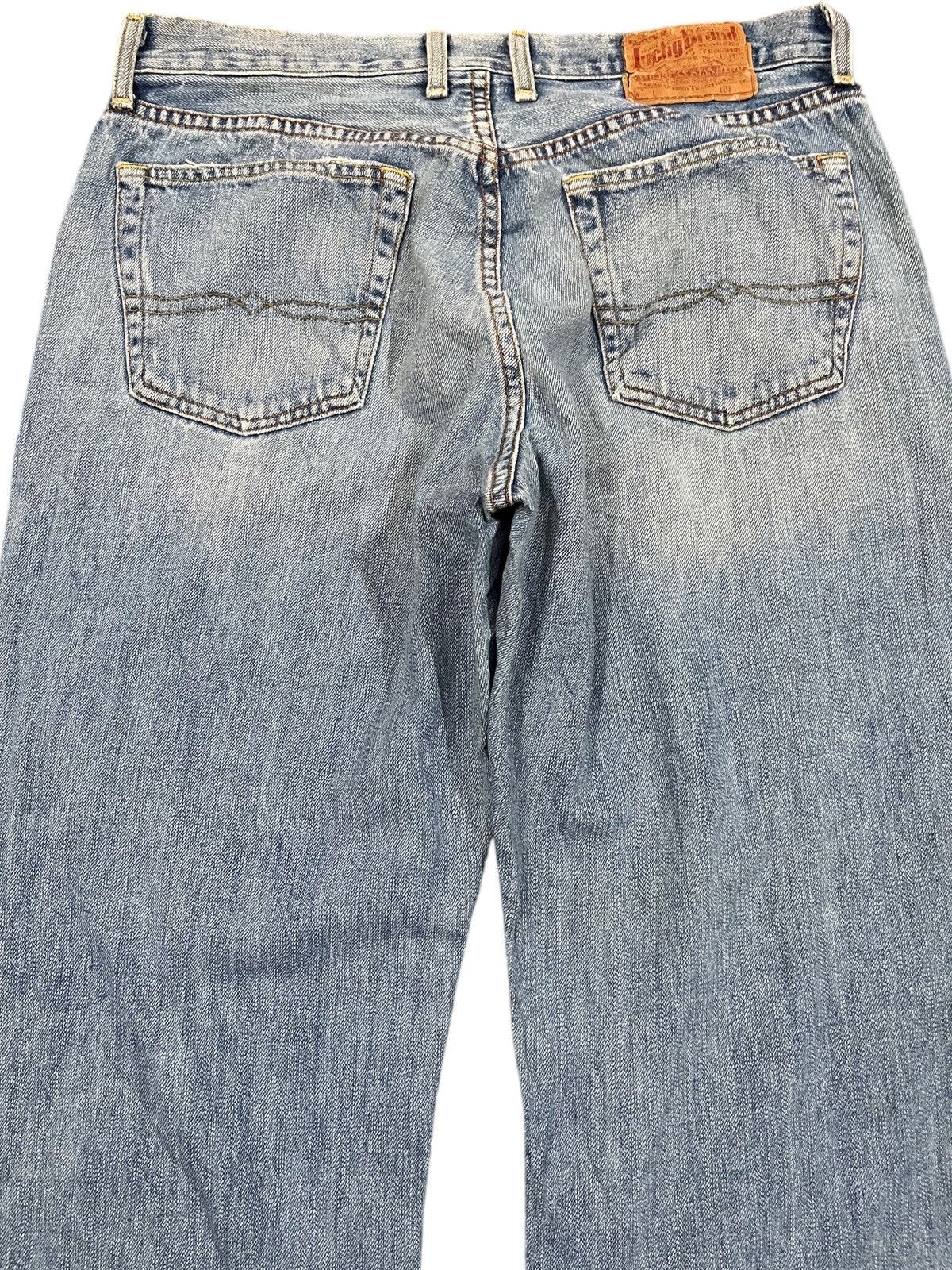 Lucky Brand Vintage Lucky Brand Baggy Bootleg Denim Size US 34 / EU 50 - 6 Thumbnail