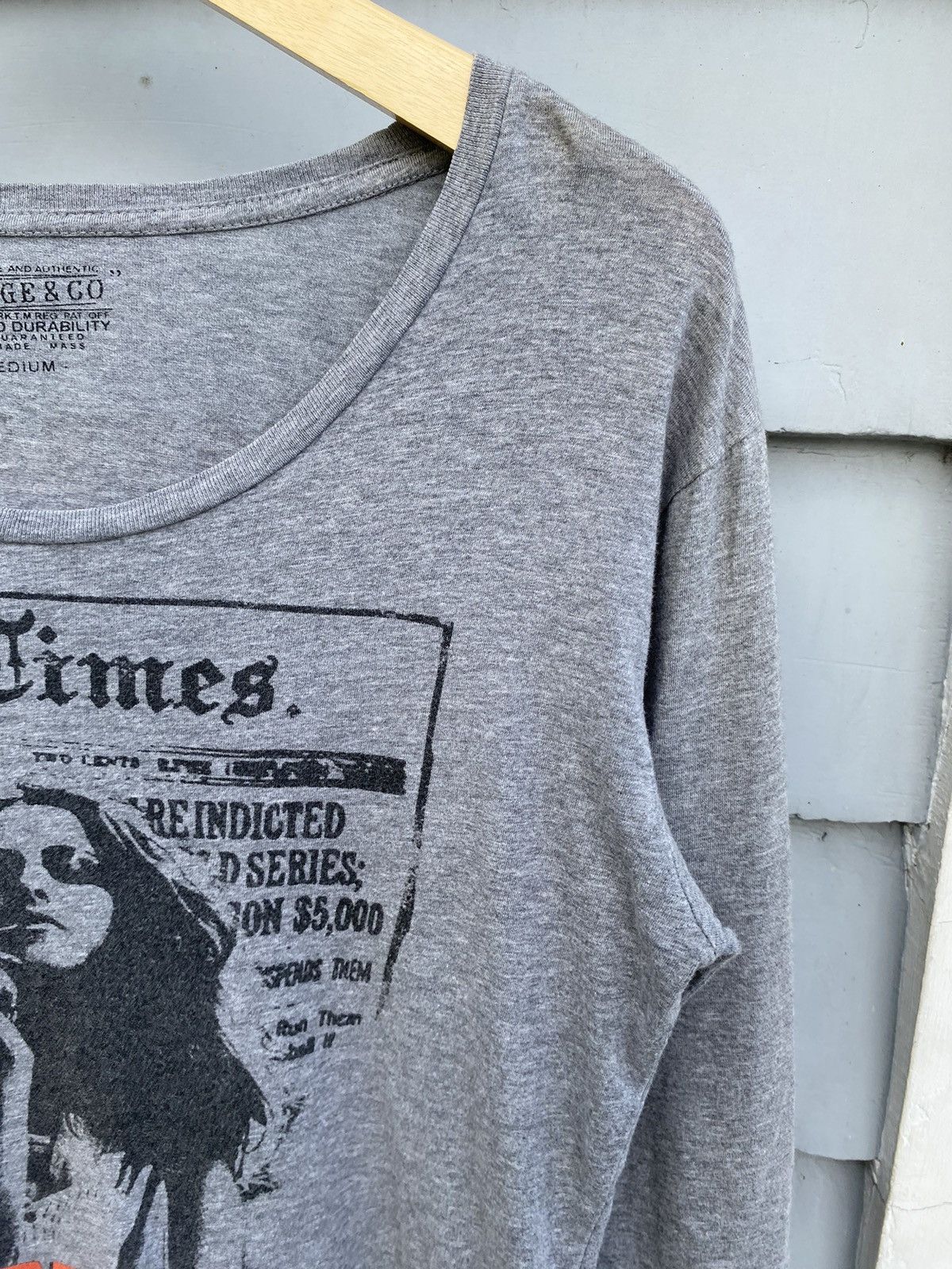 Japanese Brand Chimney Stack Hysteric Glamour Style Newspaper Longsleeves Size US M / EU 48-50 / 2 - 5 Thumbnail