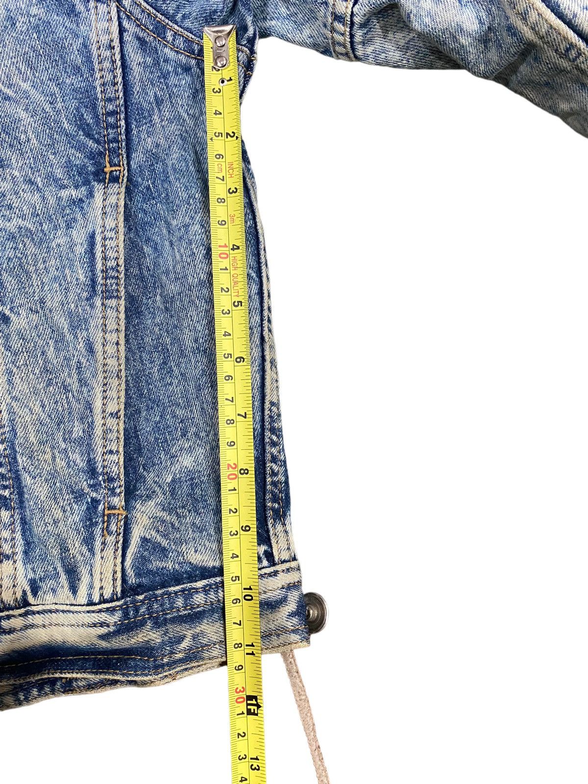 Edwin Vtg EDWIN Acid Wash Denim Jacket Button (L) Size US L / EU 52-54 / 3 - 21 Thumbnail