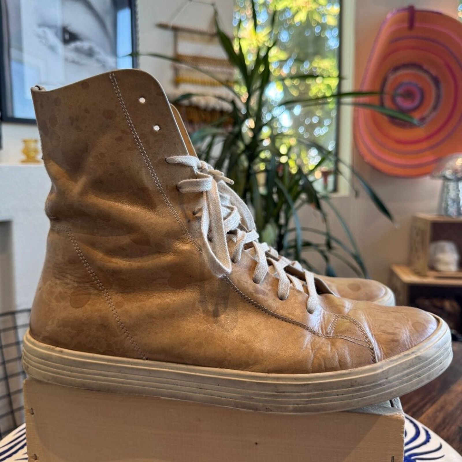 Rick Owens Rick Owens Mastodon High-Top “Masto Sneaks” Men’s 10 (EU 43) Size US 10 / EU 43 - 5 Thumbnail