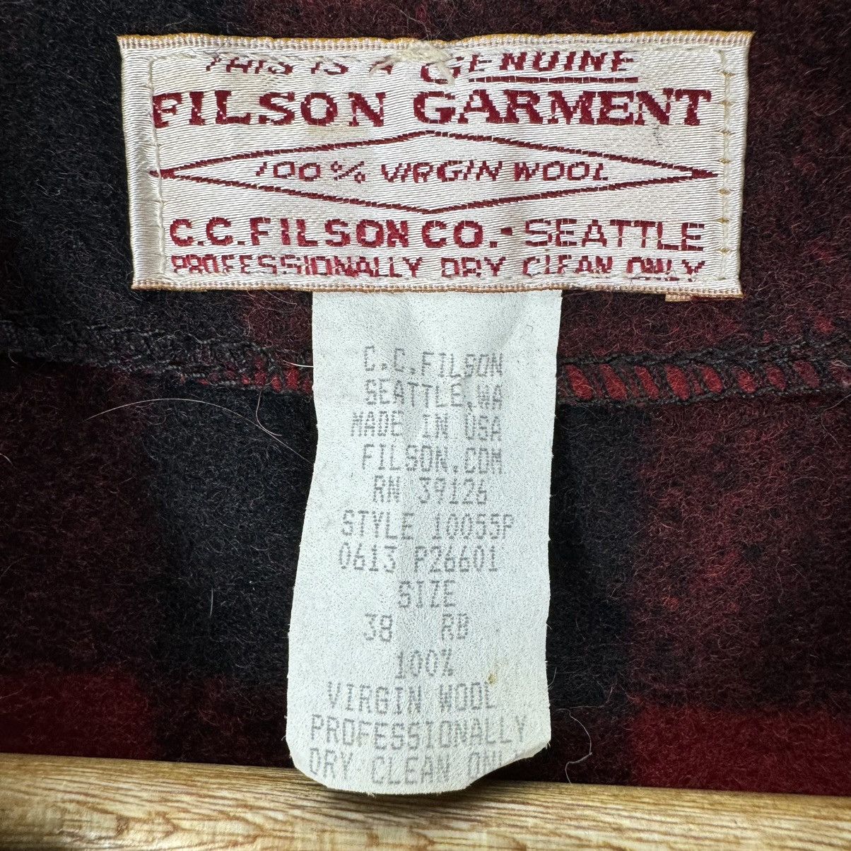 Filson 🔥CC FILSON MACKINAW TACTICAL POCKET VEST Size US M / EU 48-50 / 2 - 9 Thumbnail