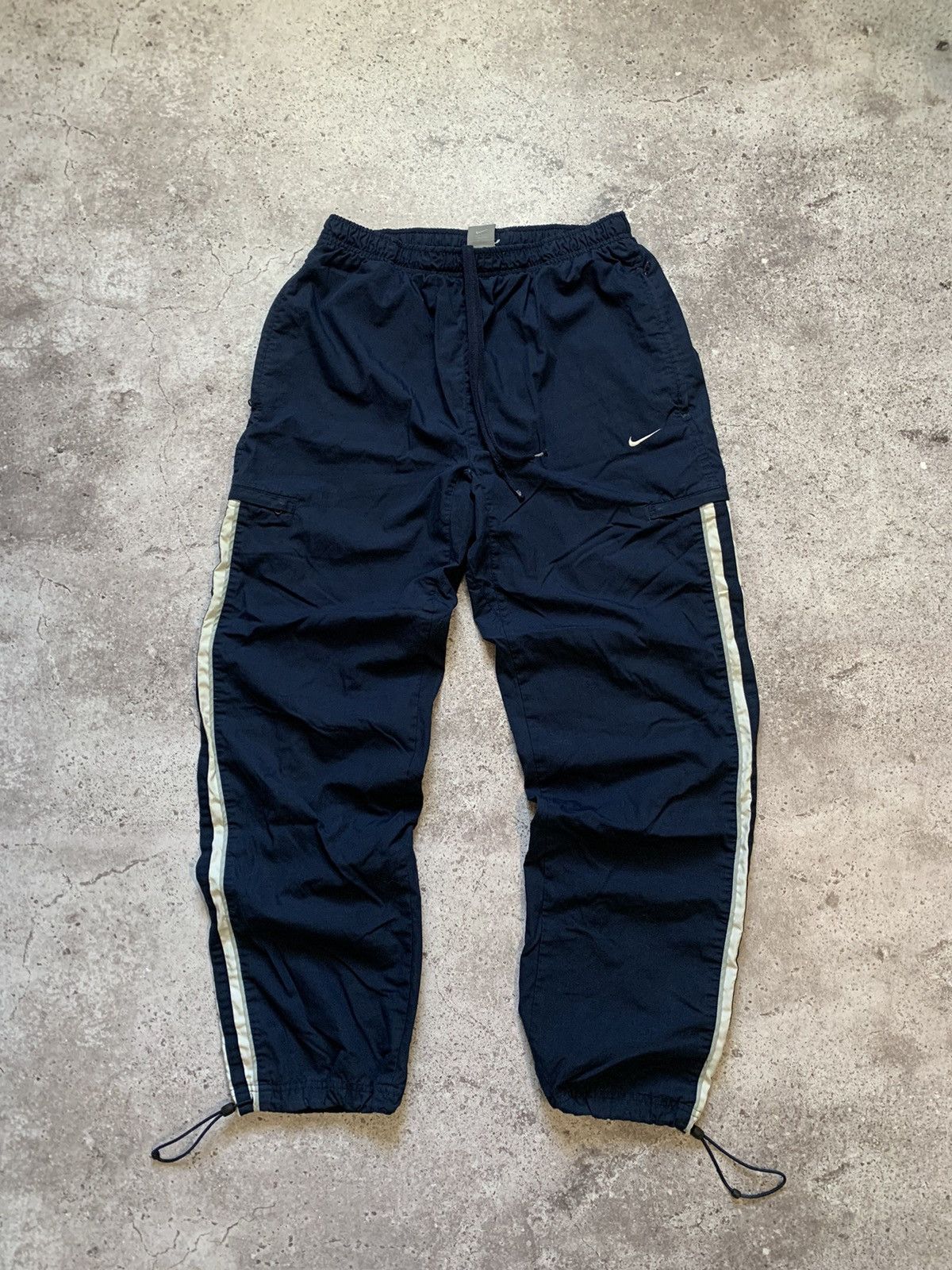 Nike Track Cargo Pants Baggy Vintage Gorpcore Drill Joggers