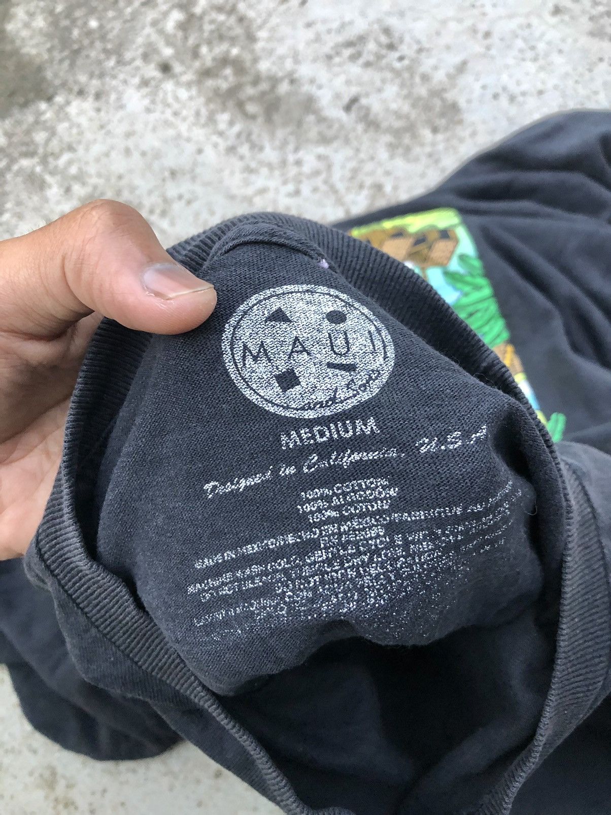 Maui and Sons FADED BLACK SHIRT BY MAUI AND SONS Size US M / EU 48-50 / 2 - 5 Thumbnail