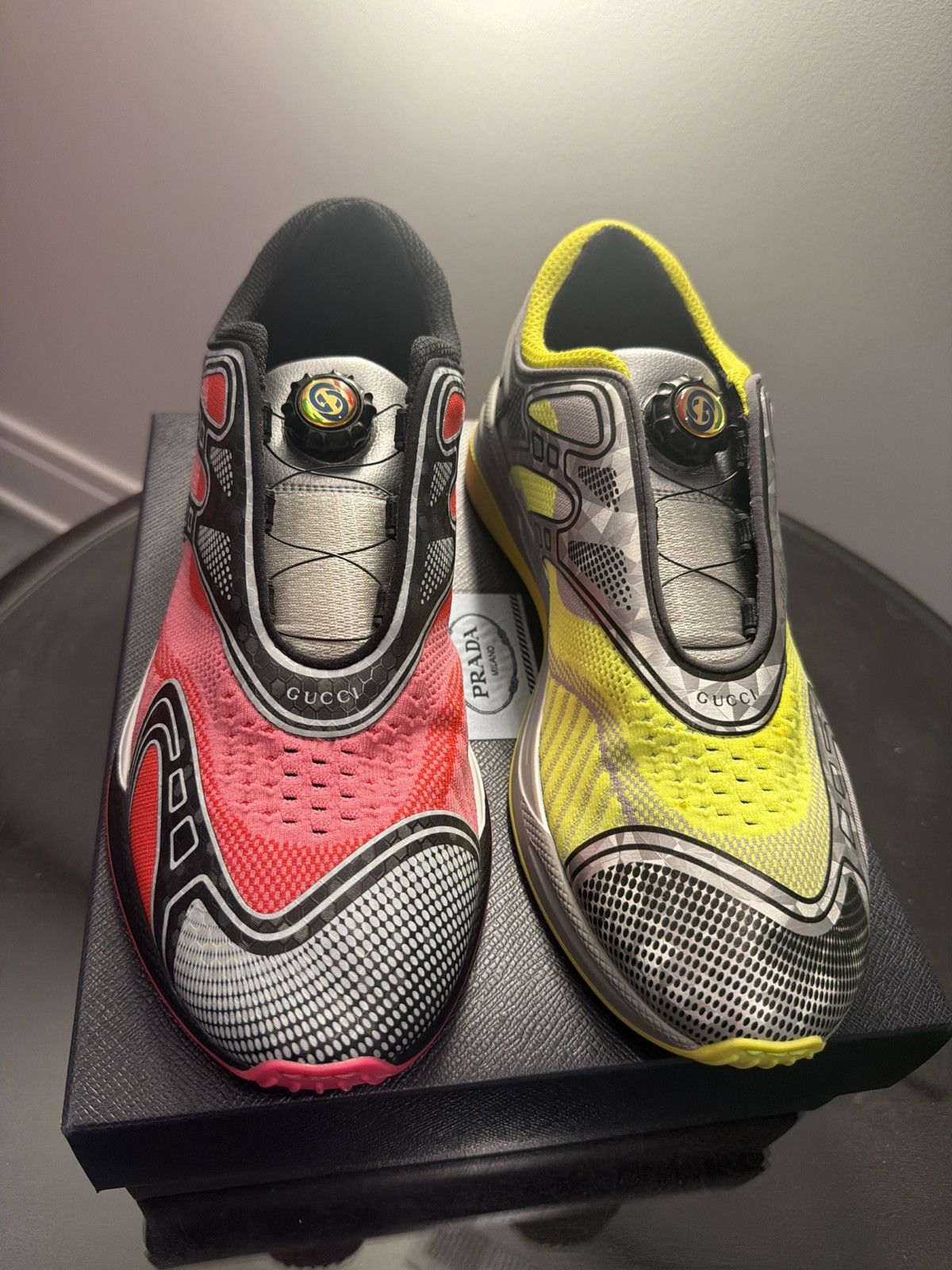 Gucci Gucci Ultrapace R BOA Dial Sneakers – 10.5– Rare Colorway Size US 10.5 / EU 43-44 - 2 Thumbnail
