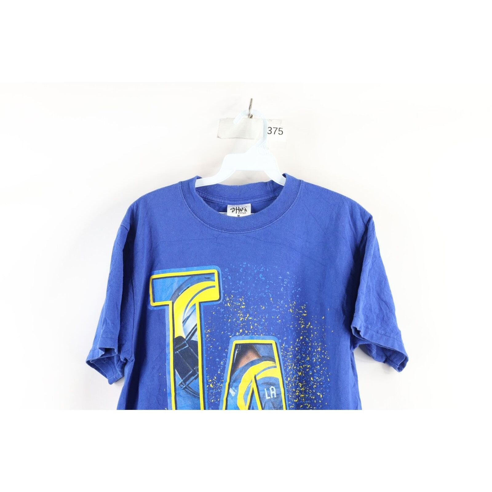 Vintage Streetwear Spell Out Los Angeles Rams Football T-Shirt Size US M / EU 48-50 / 2 - 2 Thumbnail