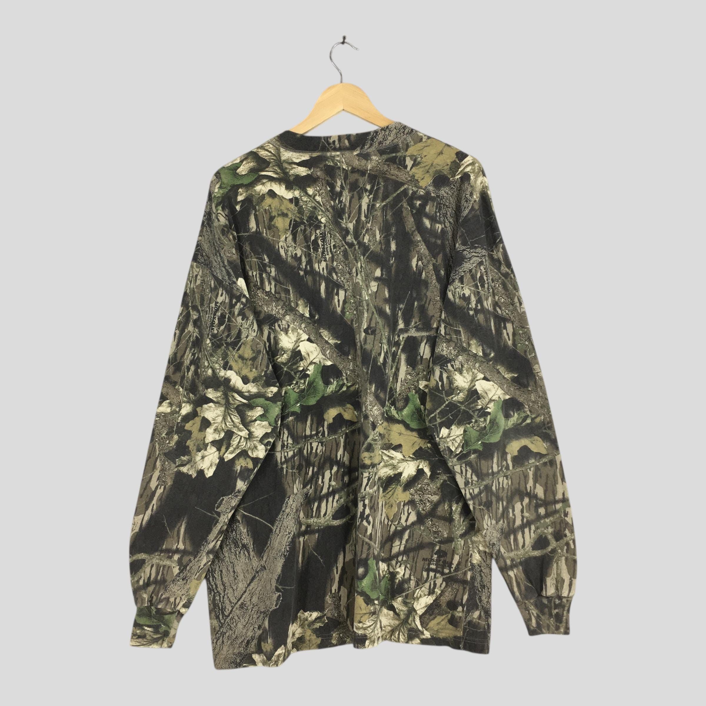 Mossy Oaks Vintage 90s Mossy Oak Tree Camo Long sleeve Tshirt XLarge Size US XL / EU 56 / 4 - 7 Thumbnail
