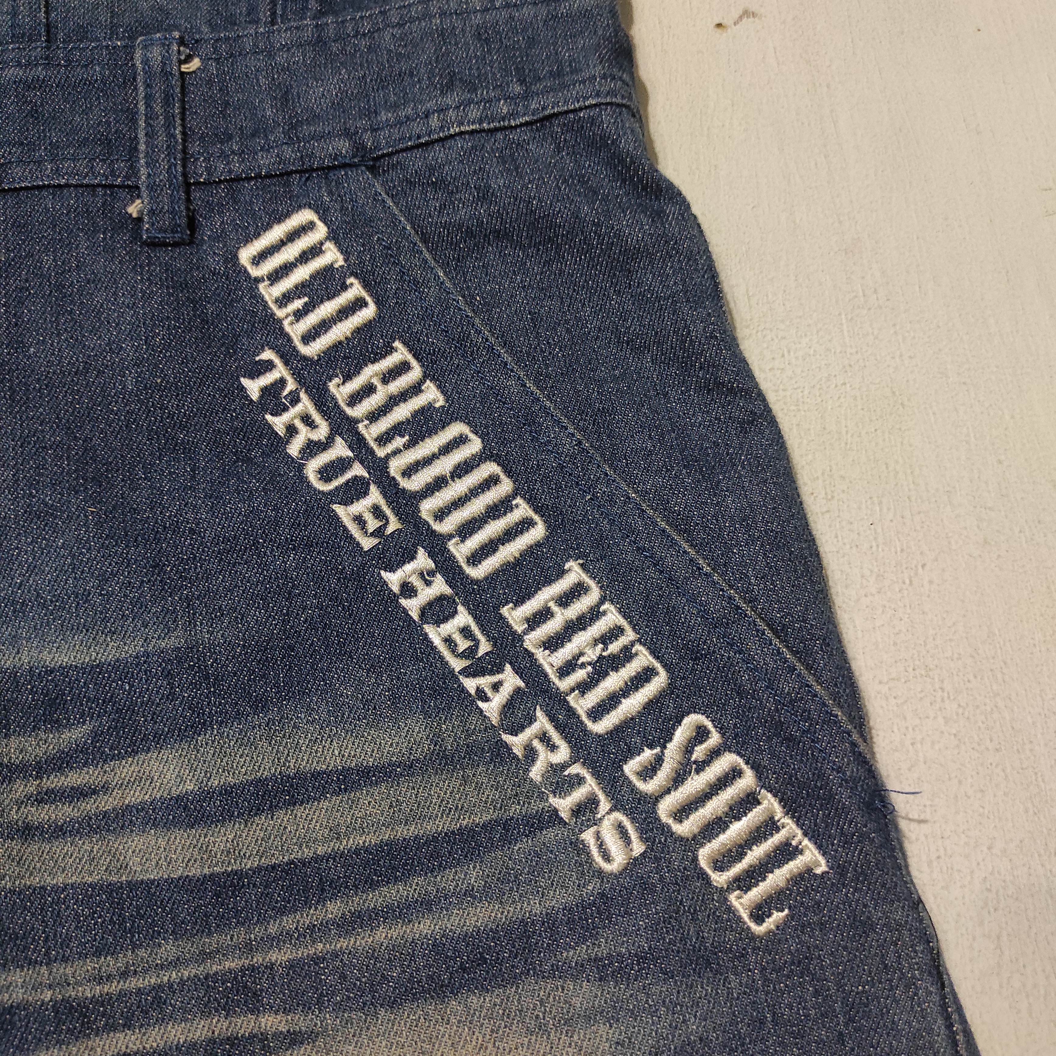 Japanese Brand C.D.S BLACK SENSE Punk Skull Coverall Overall Denim Jeans Size US M / EU 48-50 / 2 - 4 Thumbnail
