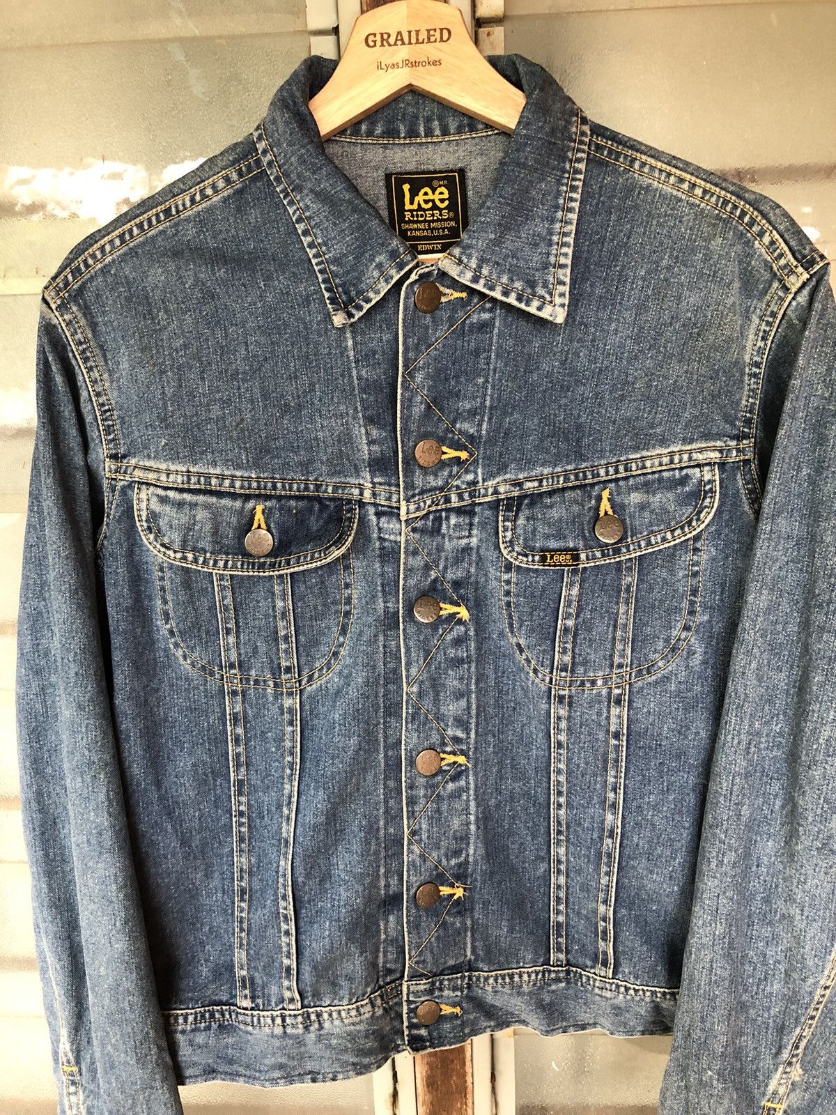 Lee Vintage Lee Rider Denim Jacket Rare Size US M / EU 48-50 / 2 - 4 Thumbnail