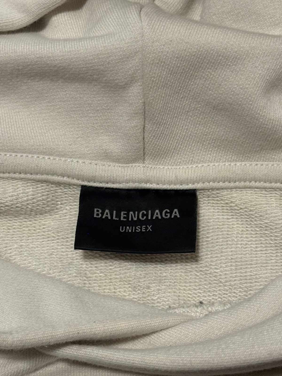Balenciaga Balenciaga Be Different BB Hoodie in White size Large Size US L / EU 52-54 / 3 - 3 Thumbnail