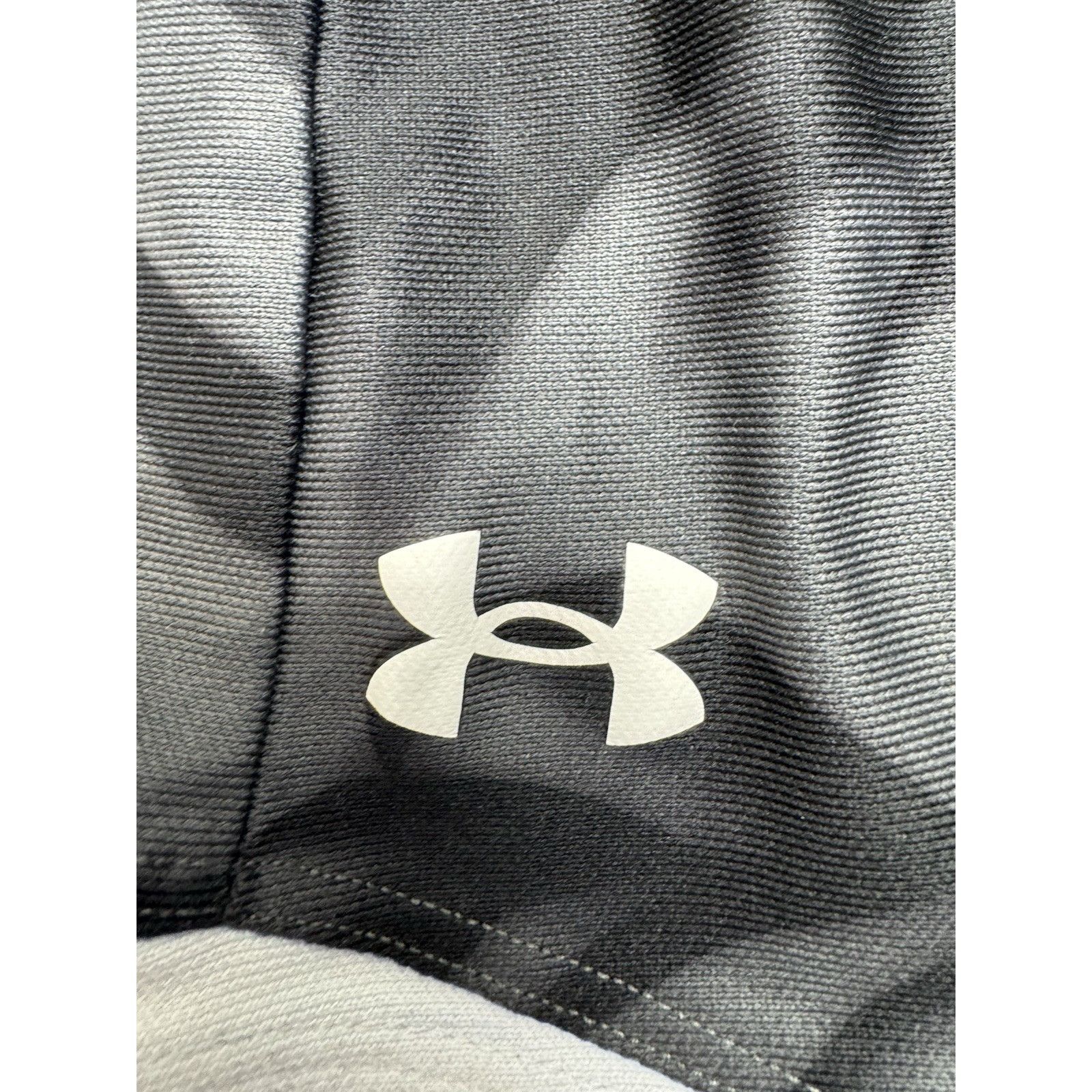 Under Armour UNDER ARMOUR Girl's Youth Large (L) Shorts Black & Gray Prin Size 34" / US 12 / IT 48 - 2 Thumbnail