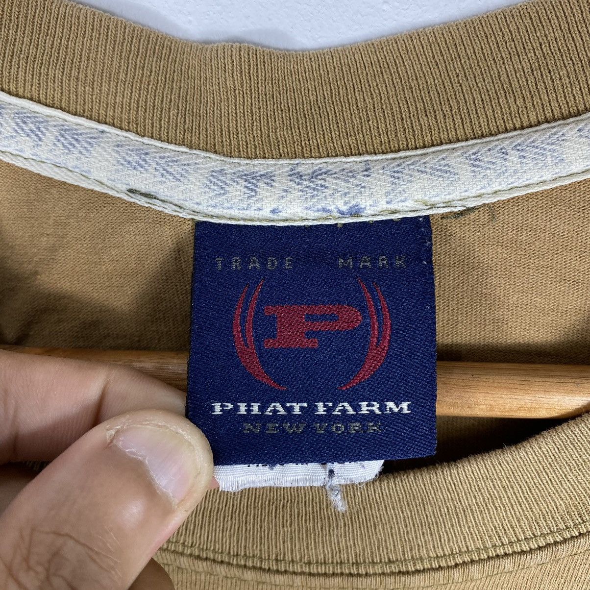 Phat Farm × Rap Tees × Vintage Vintage 90's PHAT FARM Navigation New York Streetwear Tee Size US L / EU 52-54 / 3 - 8 Thumbnail
