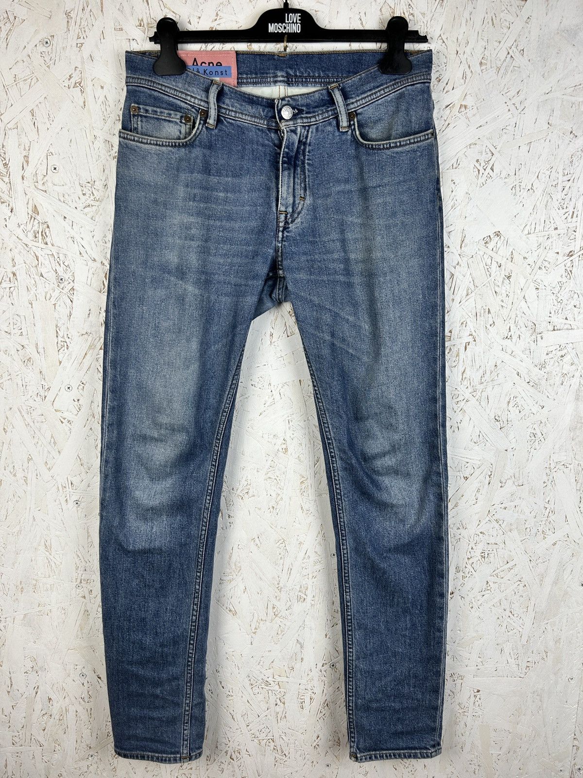 Acne Studios Acne Studios Bla Konst North Mid Blue Denim Jeans 28 30 Size US 28 / EU 44 - 1 Thumbnail