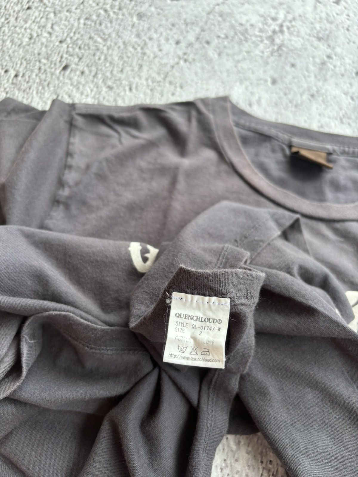 QUENCHLOUD Japanese Quenchloud back horn skull tshirt Size US M / EU 48-50 / 2 - 6 Thumbnail