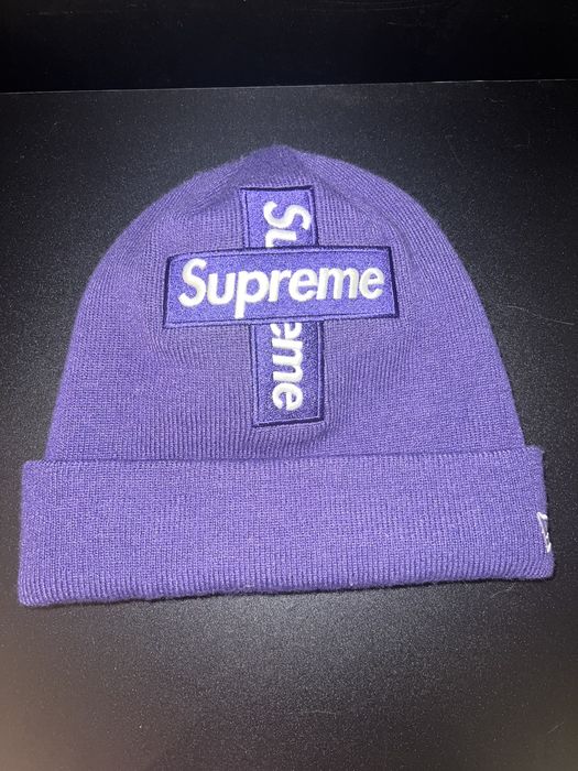 Supreme Supreme Cross Box Logo Beanie | Grailed