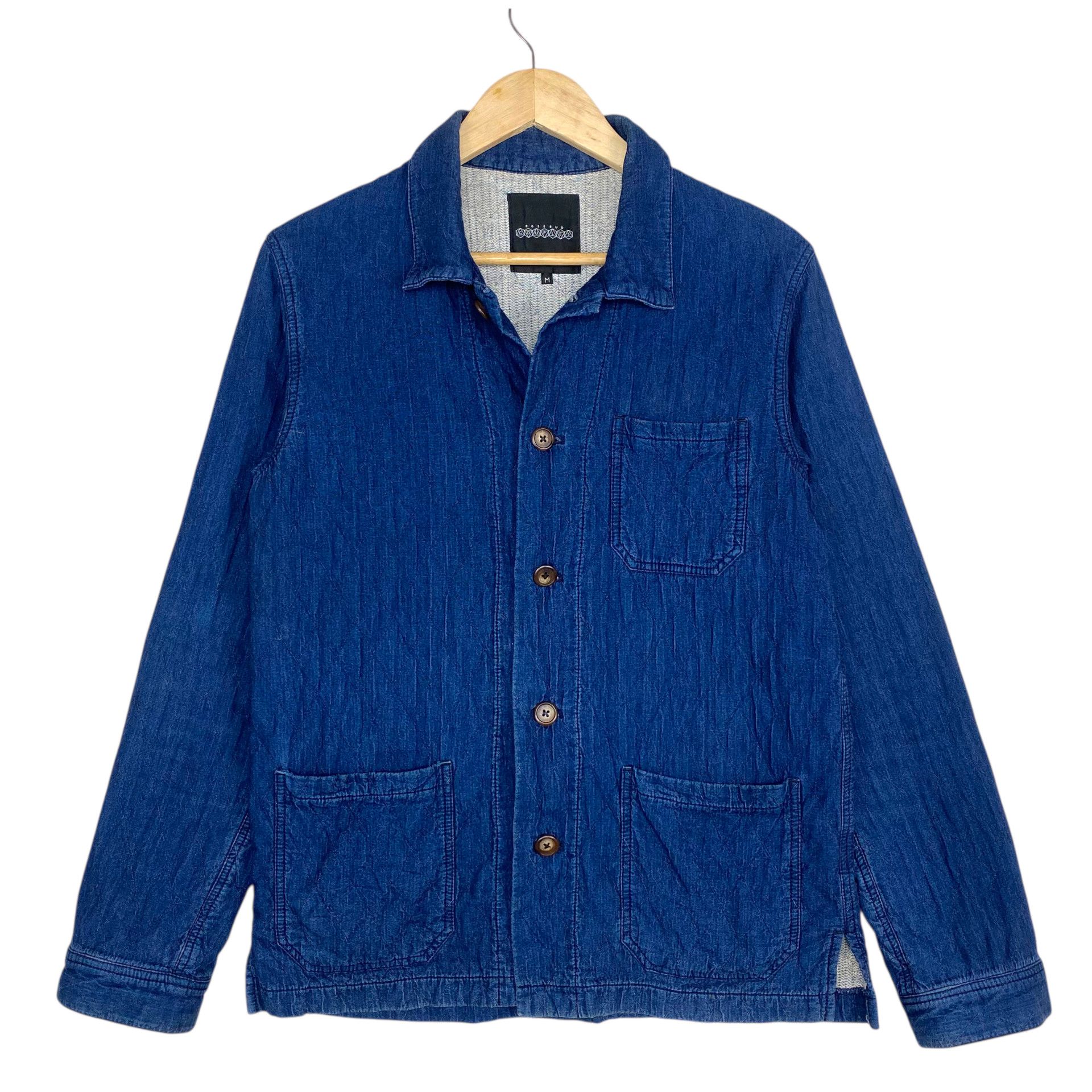 Indigo 💥ROSE BUD INDIGO FRENCH CHORE LIGHT JACKET Size US M / EU 48-50 / 2 - 1 Thumbnail