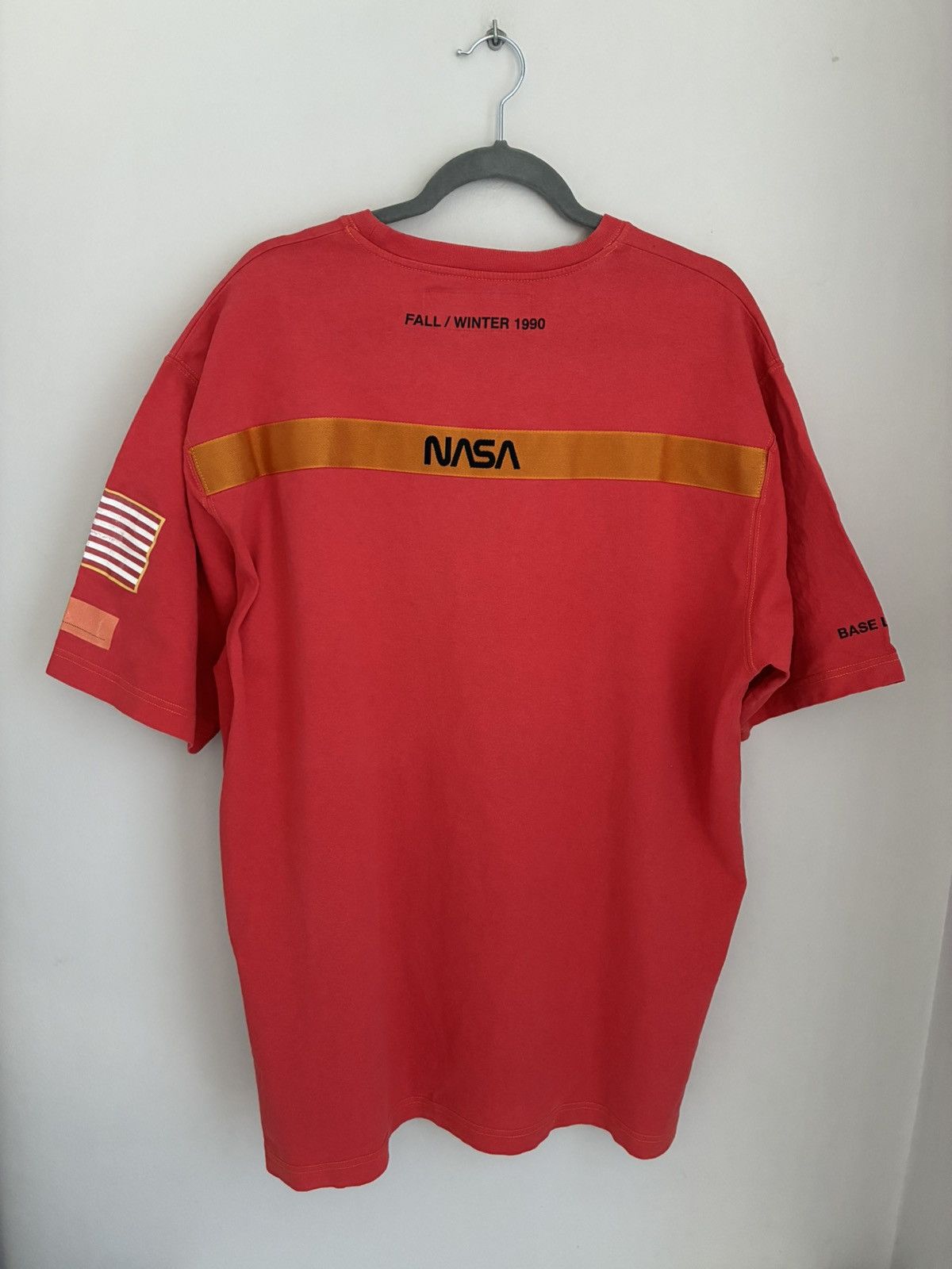 Heron Preston Heron Preston NASA T-shirt streetwear luxury designer army Size US L / EU 52-54 / 3 - 2 Thumbnail