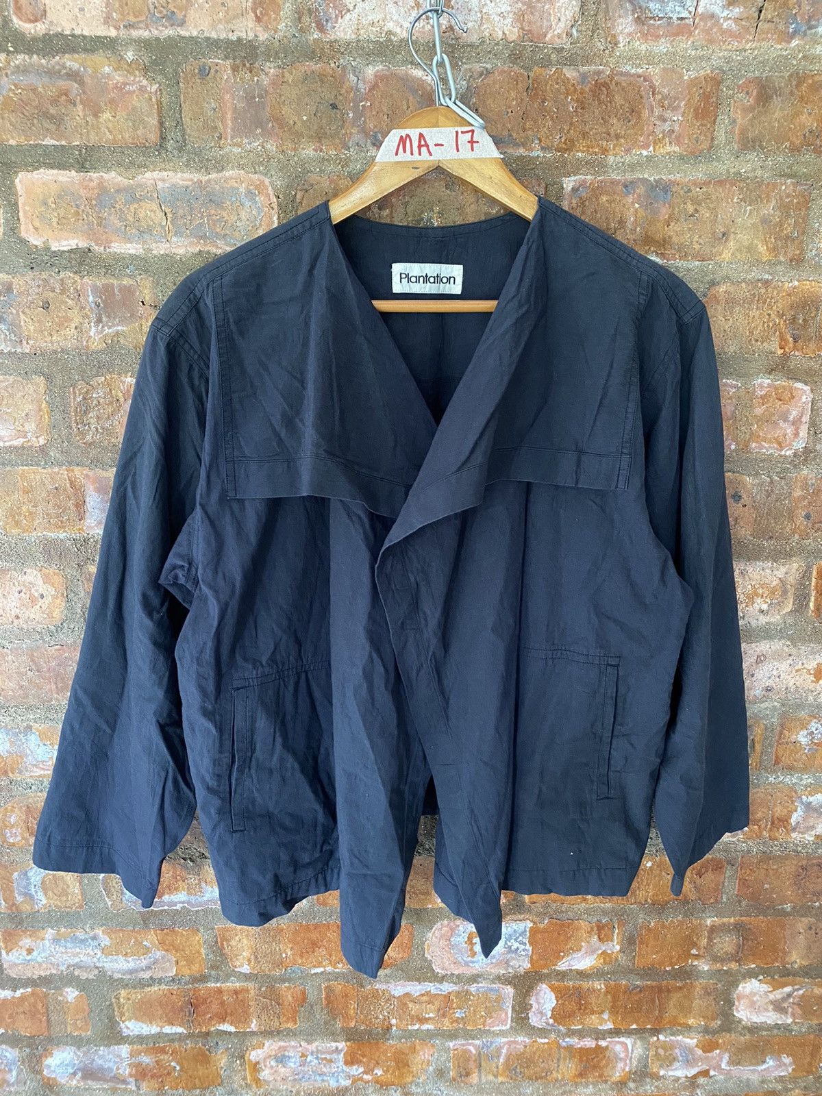 Issey Miyake 1990s Issey Miyake Planation No Button Ligth Jacket Size M / US 6-8 / IT 42-44 - 2 Thumbnail