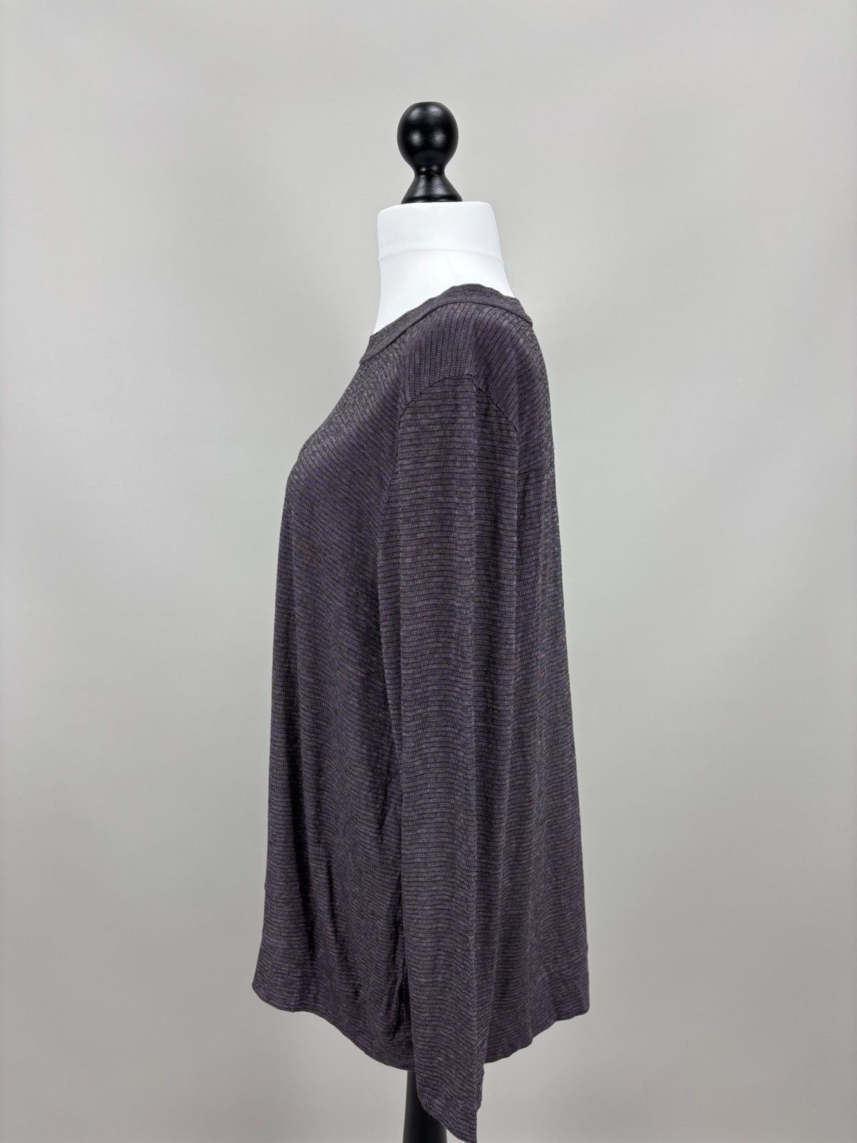 OSKA Womens long sleeve OSKA Size 3 Color Black/Purple Size L / US 10 / IT 46 - 10 Thumbnail