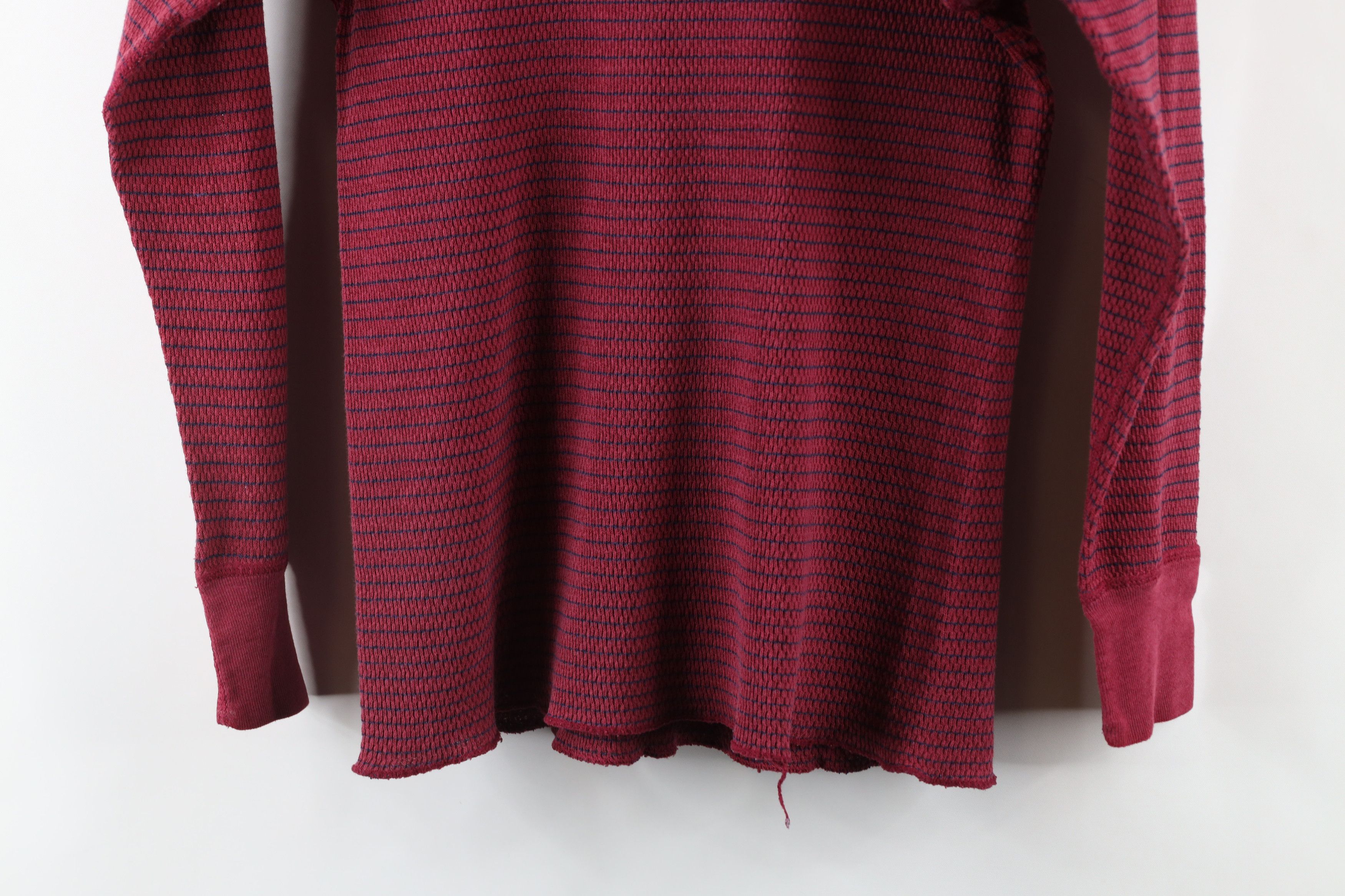 Vintage Vintage 70s Streetwear Thermal Waffle Knit T-Shirt USA Size US S / EU 44-46 / 1 - 10 Thumbnail