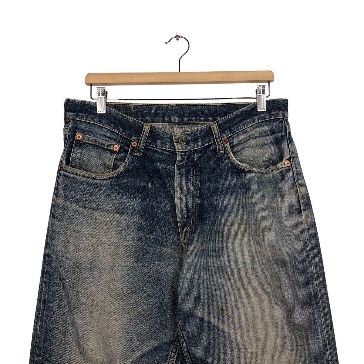 Levi's 📌Vintage Levi's Lot 533 Denim Jeans Worker Wear Size US 34 / EU 50 - 4 Thumbnail