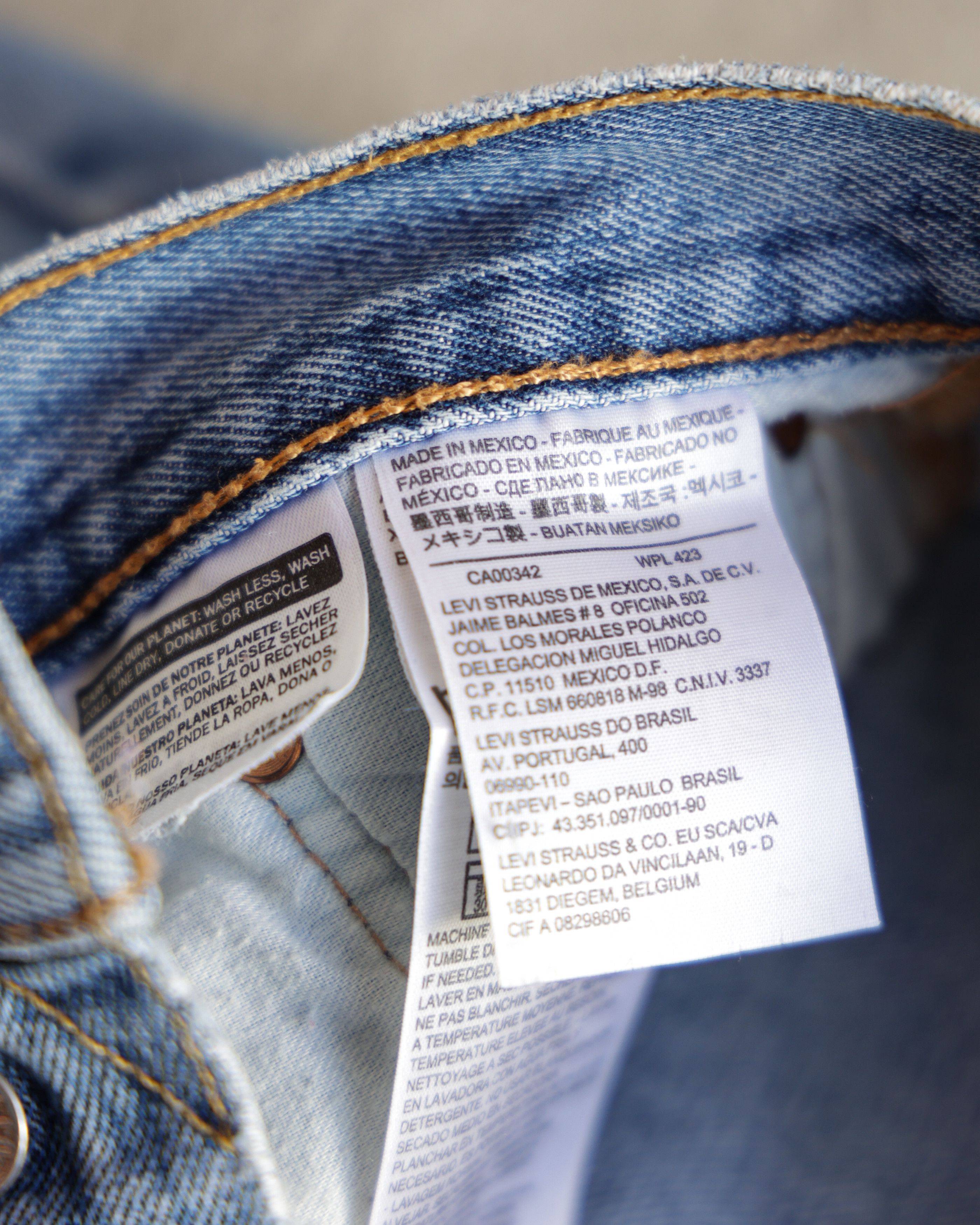 Levi's Western Levi´s 501 Made In México Size US 29 - 9 Thumbnail