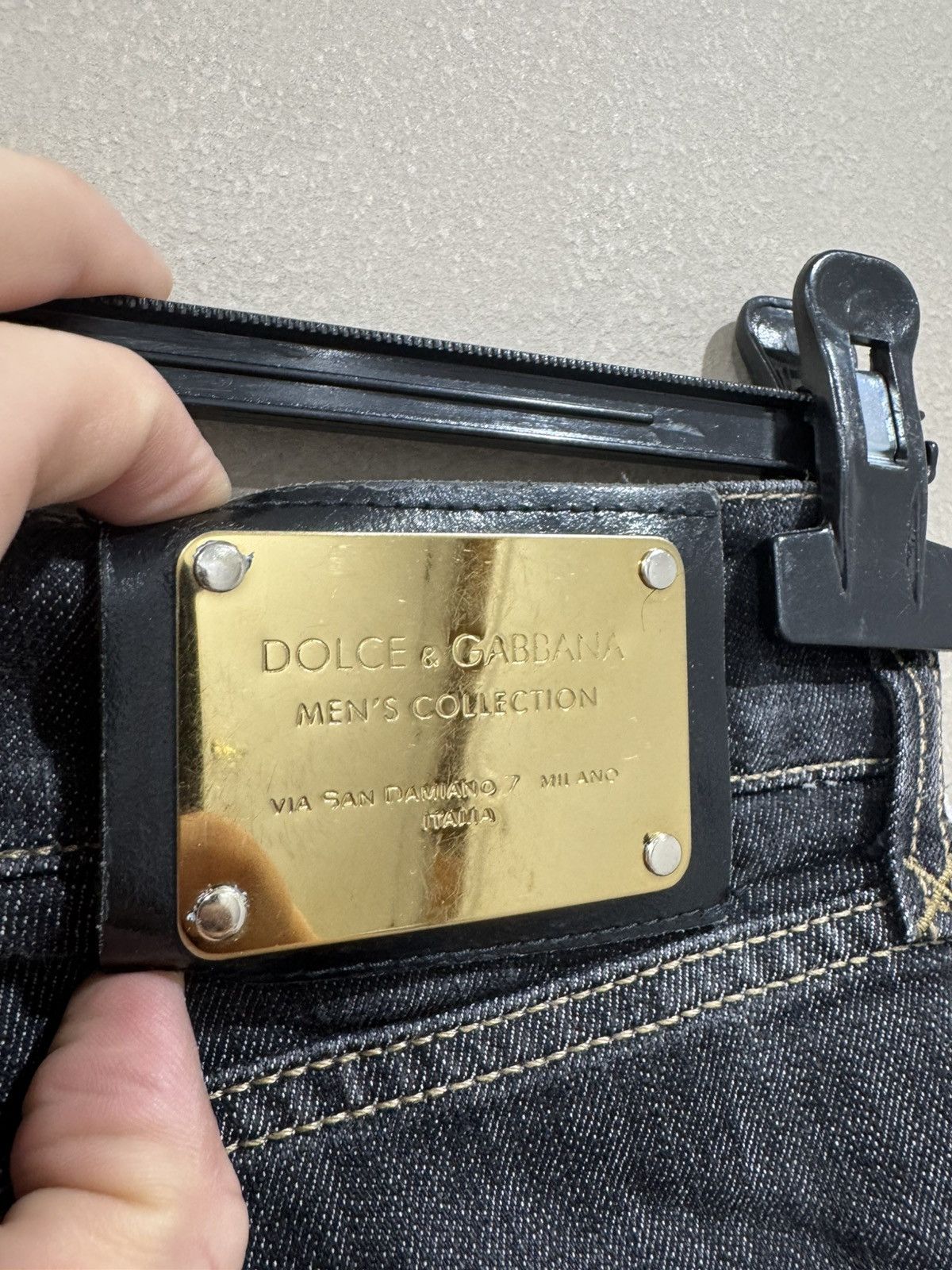 Dolce & Gabbana Dolce Gabbana denim pants jeans Vintage Y2K punk gothic Size US 32 / EU 48 - 3 Thumbnail