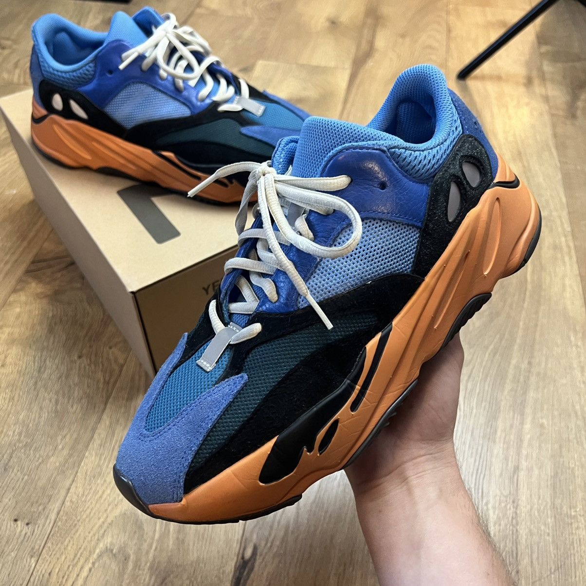 Adidas Yeezy Boost 700 Bright Blue NERF
