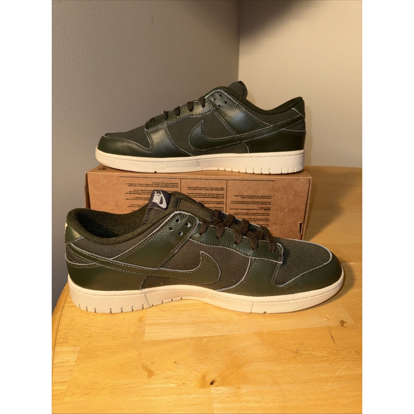 Nike Size 13 - Nike Dunk Premium Low Sequoia No Box Size US 13 / EU 46 - 4 Thumbnail