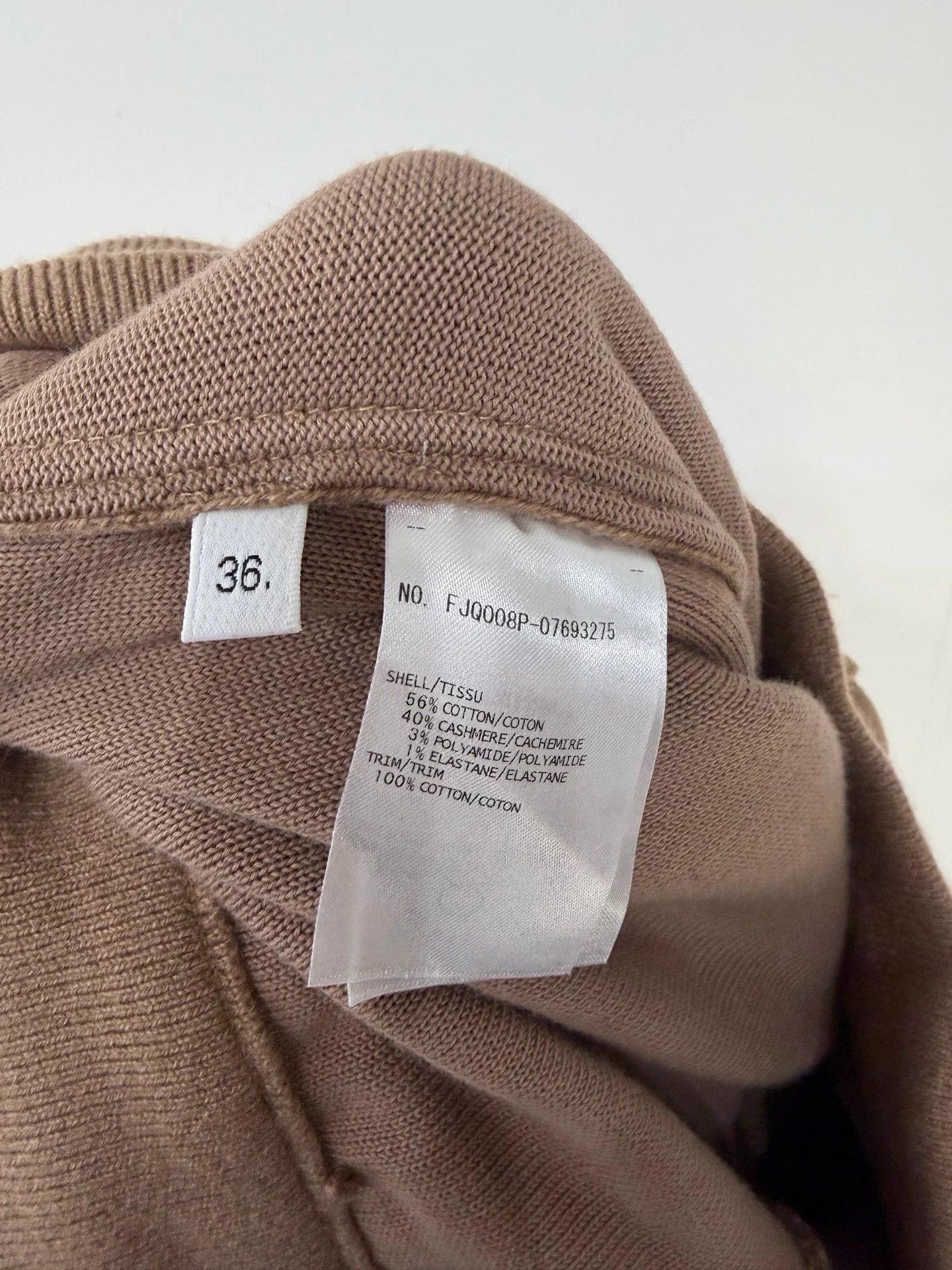 Thom Browne Thom Browne 99 New Beige Wool Cashmere Sweatpants 36 Size US 36 / EU 52 - 7 Thumbnail