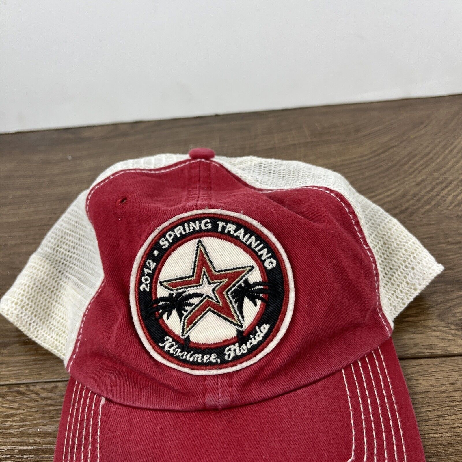Other Houston Astros Spring Training 2012 Hat Red Hat Adjustable R Size ONE SIZE - 9 Thumbnail